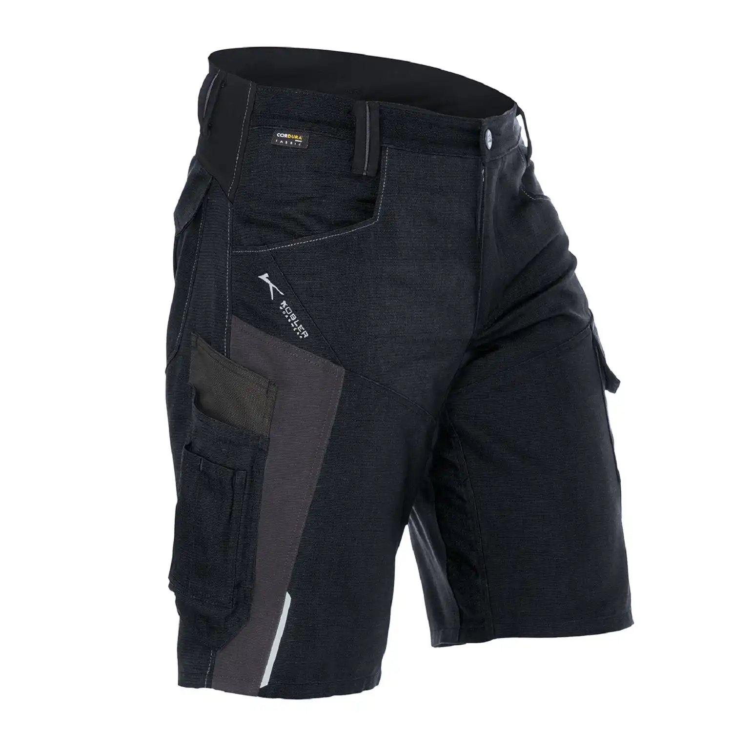 Herren Shorts BODYFORCE in schwarz/anthrazit, 40 - Thumbnail 1