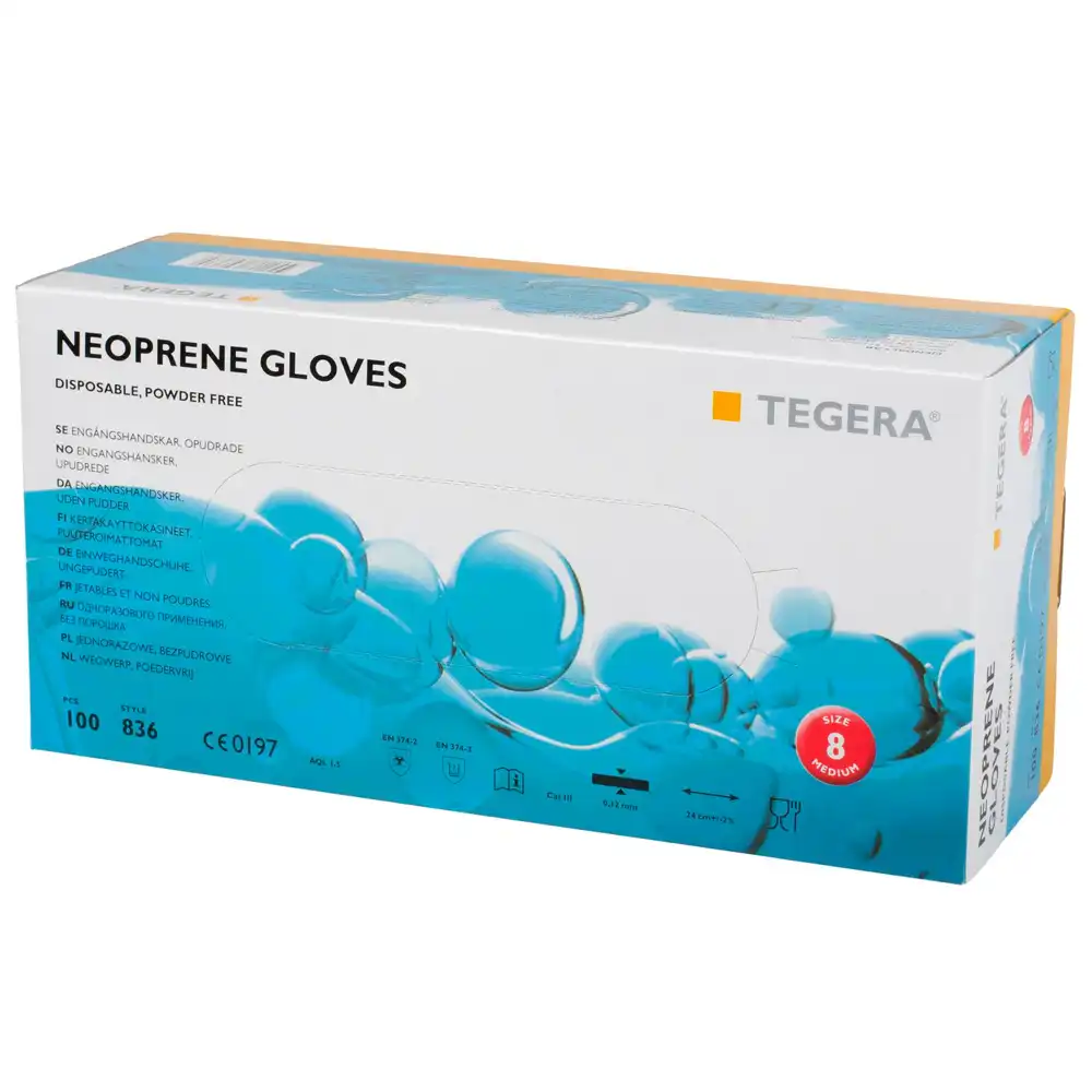 Neopren-Einmalhandschuhe "836" | 100er-Box in 9 (L) - Thumbnail 3