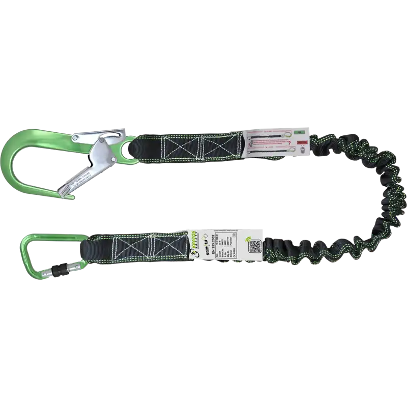 GRAVITY-S Elastische Verbindungsmittel 2m mit Falldämpfer - Thumbnail 1