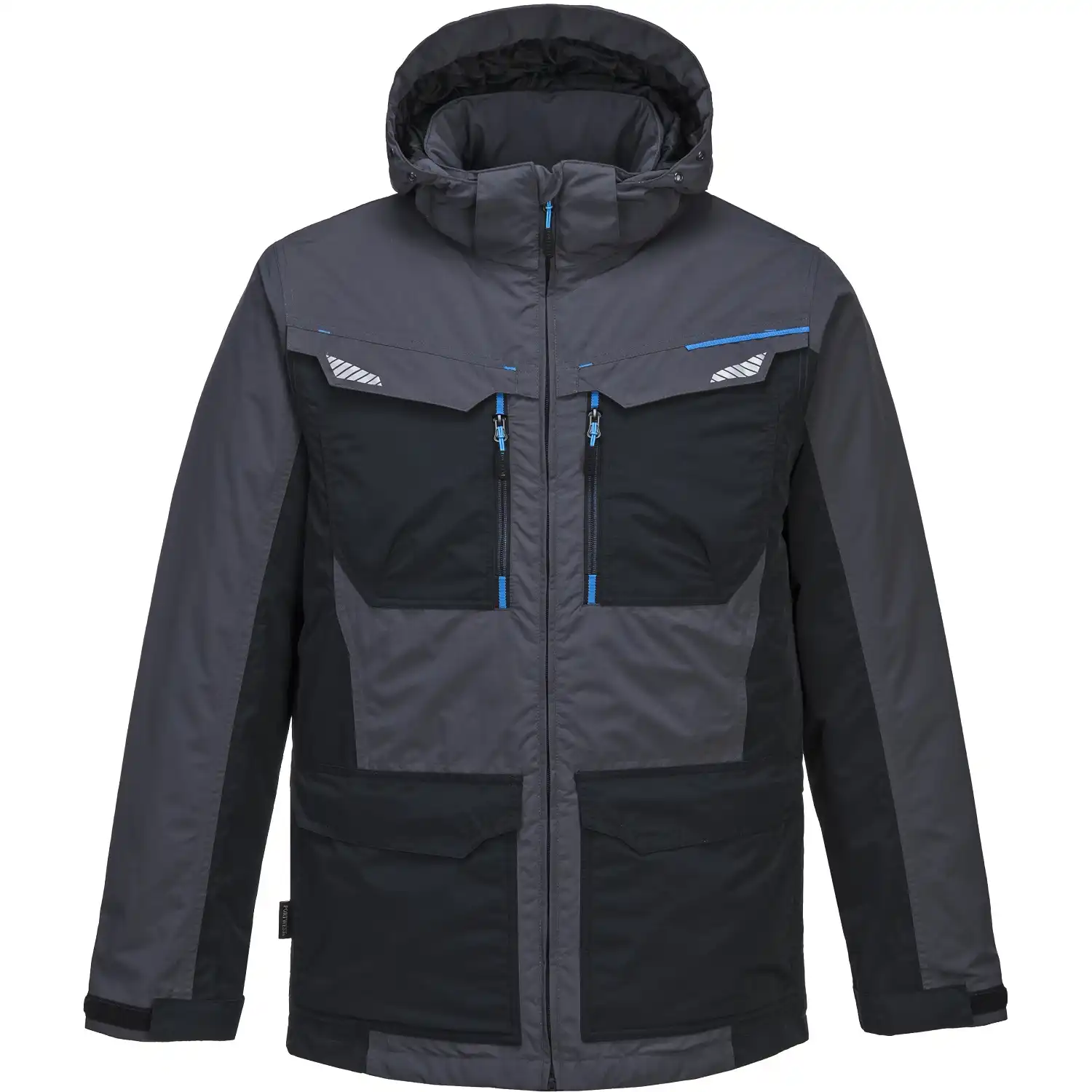 Winterjacke "T740" WX3 in metal grey, S - Thumbnail 1