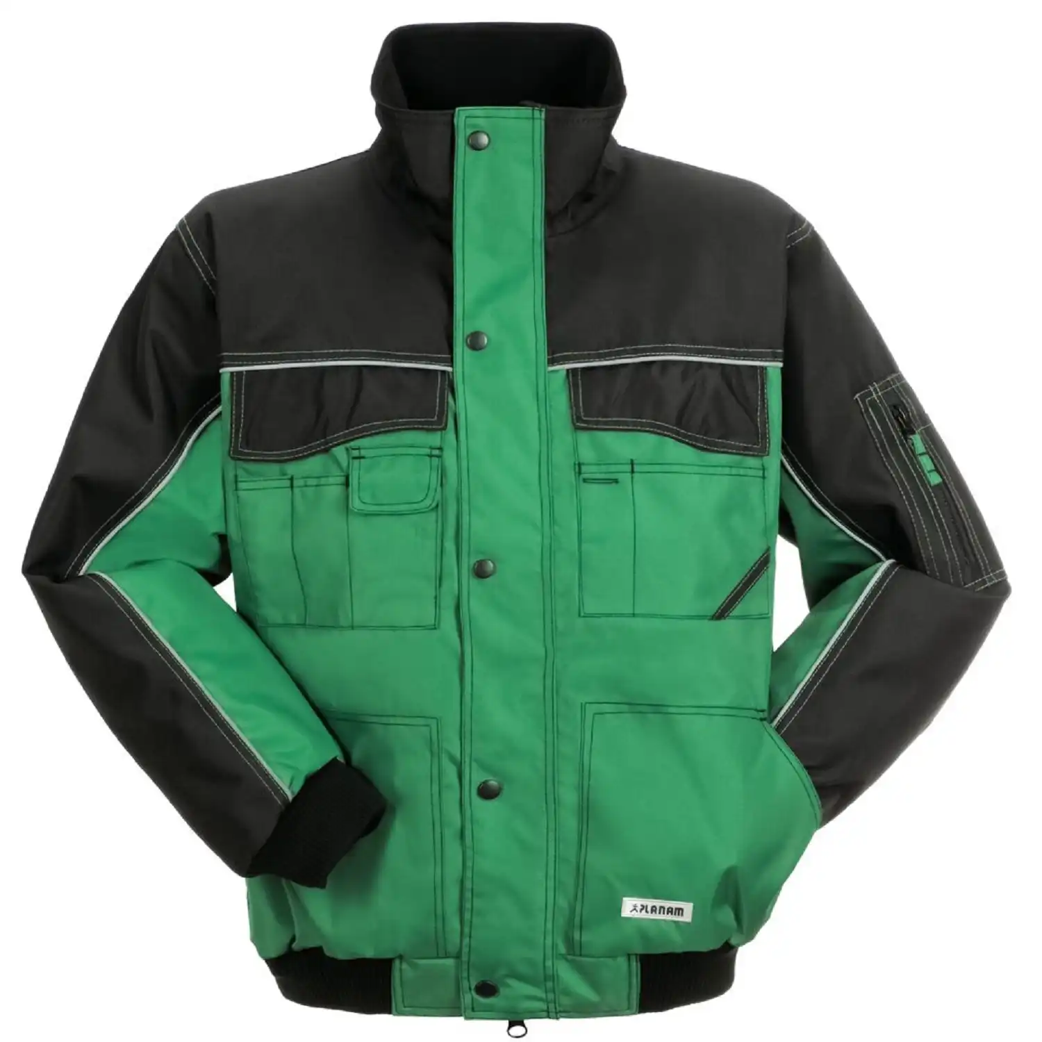 Winter Blouson "DUST" Outdoor in farngrün/schwarz, 3XL - Thumbnail 1