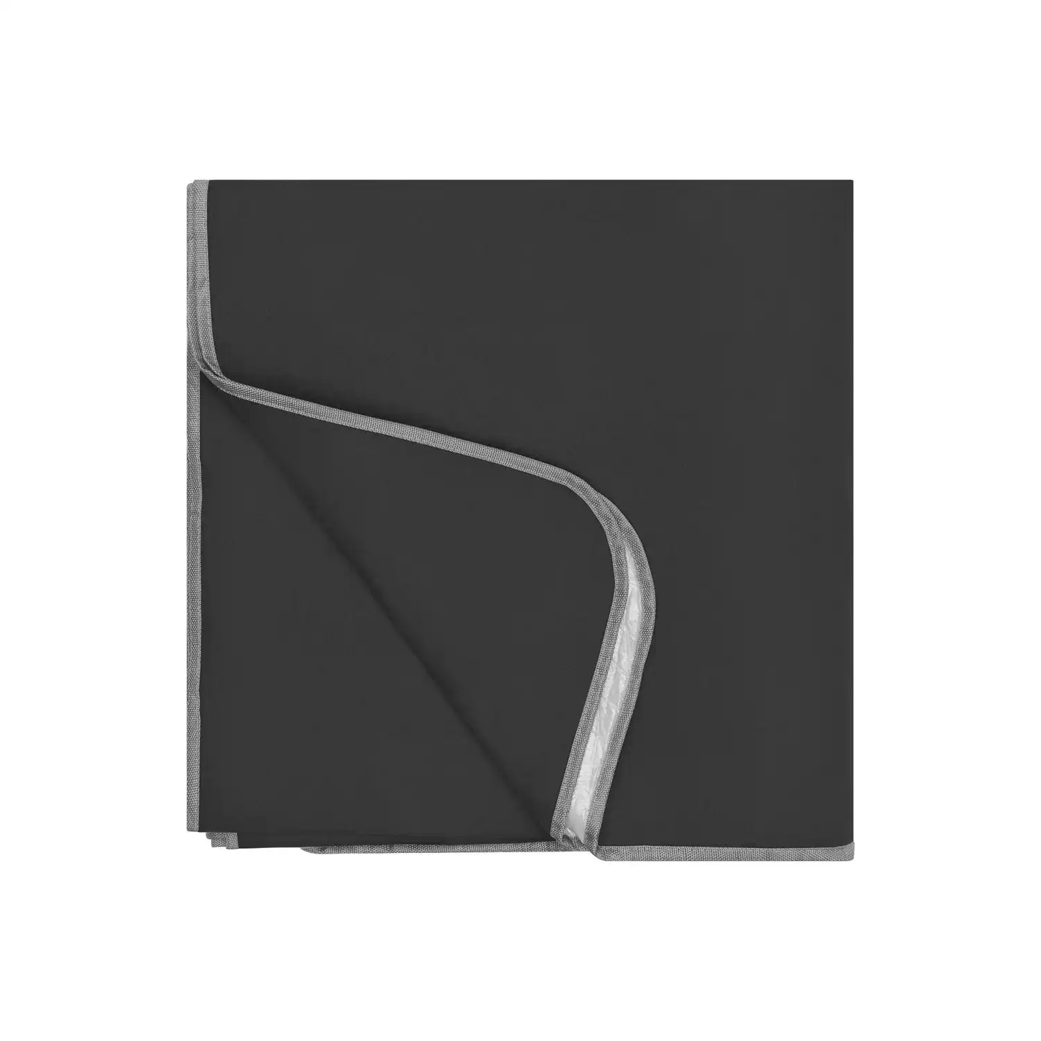 Unisex Picnic Blanket XL in dark grey - Thumbnail 5