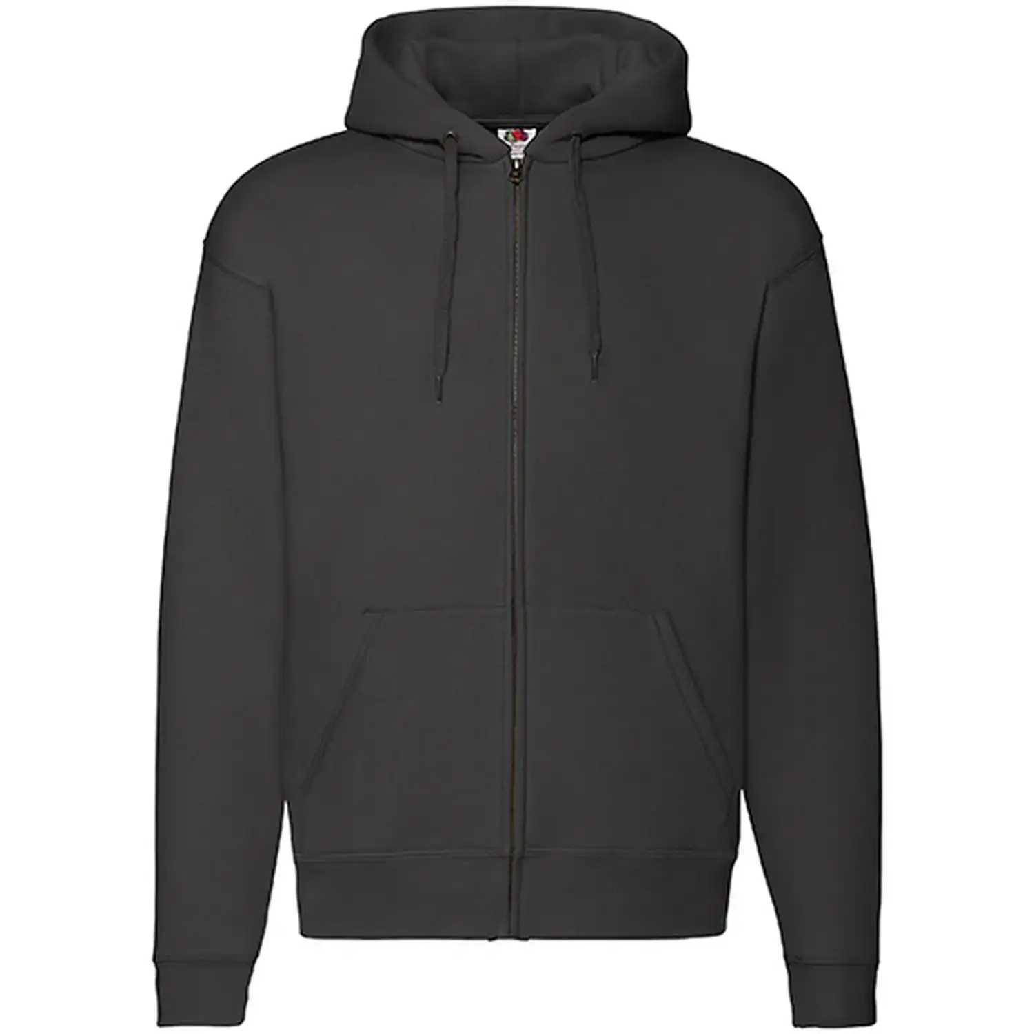 Kapuzen-Sweatjacke PREMIUM "F401" in black, S - Bild 1
