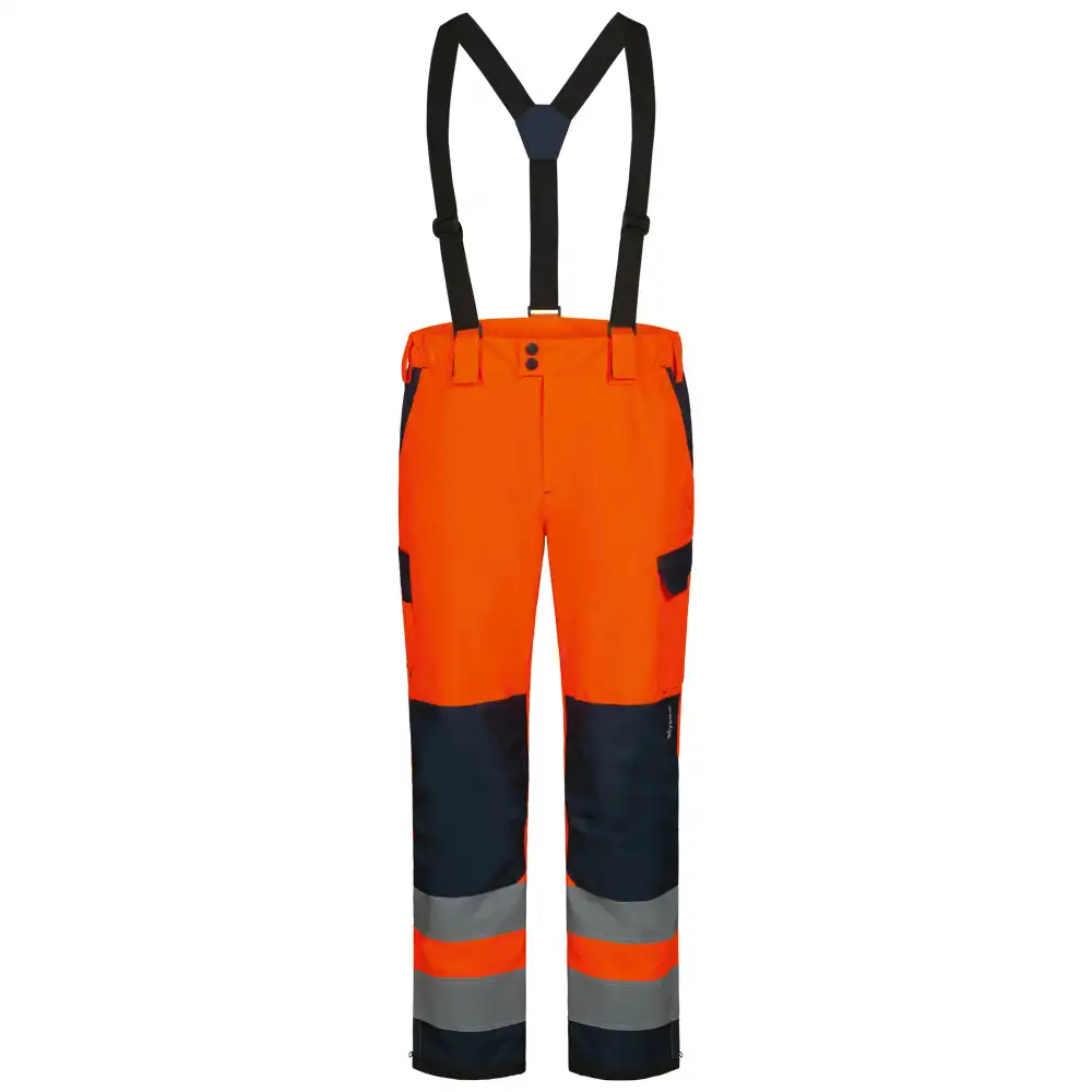 Warnschutz Regenhose Kl. 2 "BJARKI/FLOKI"  in orange/marine, L - Thumbnail 1