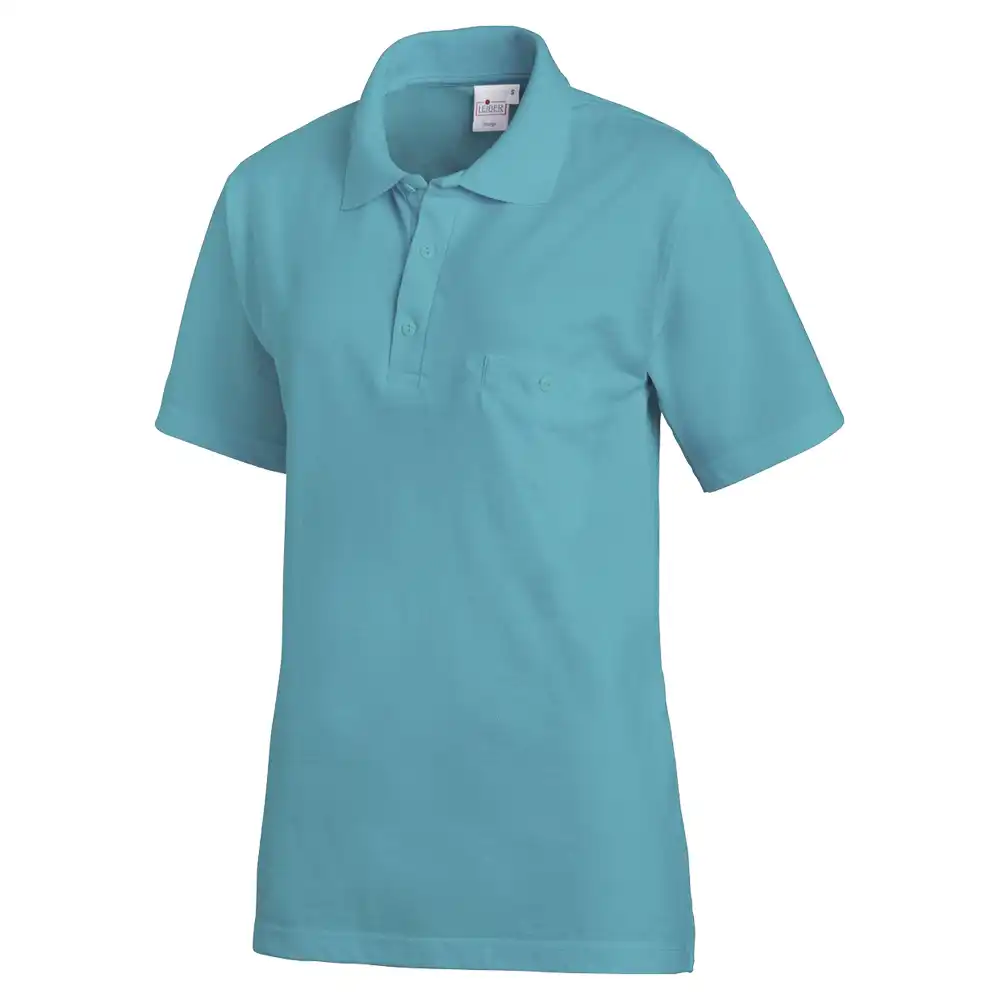 Poloshirt "08/241" in petrol, 3XL - Bild 1