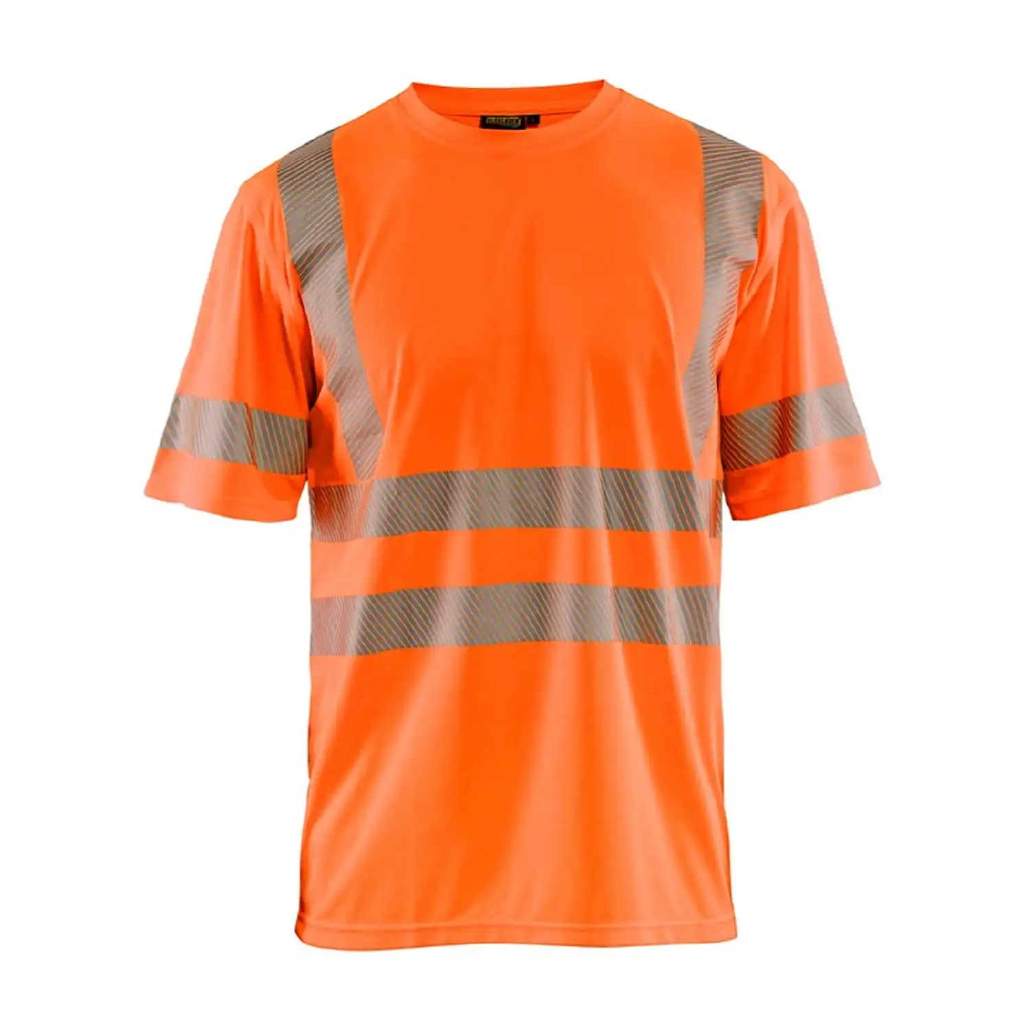 Warnschutz T-Shirt mit UV-Schutz "3420" in Orange, L - Thumbnail 1