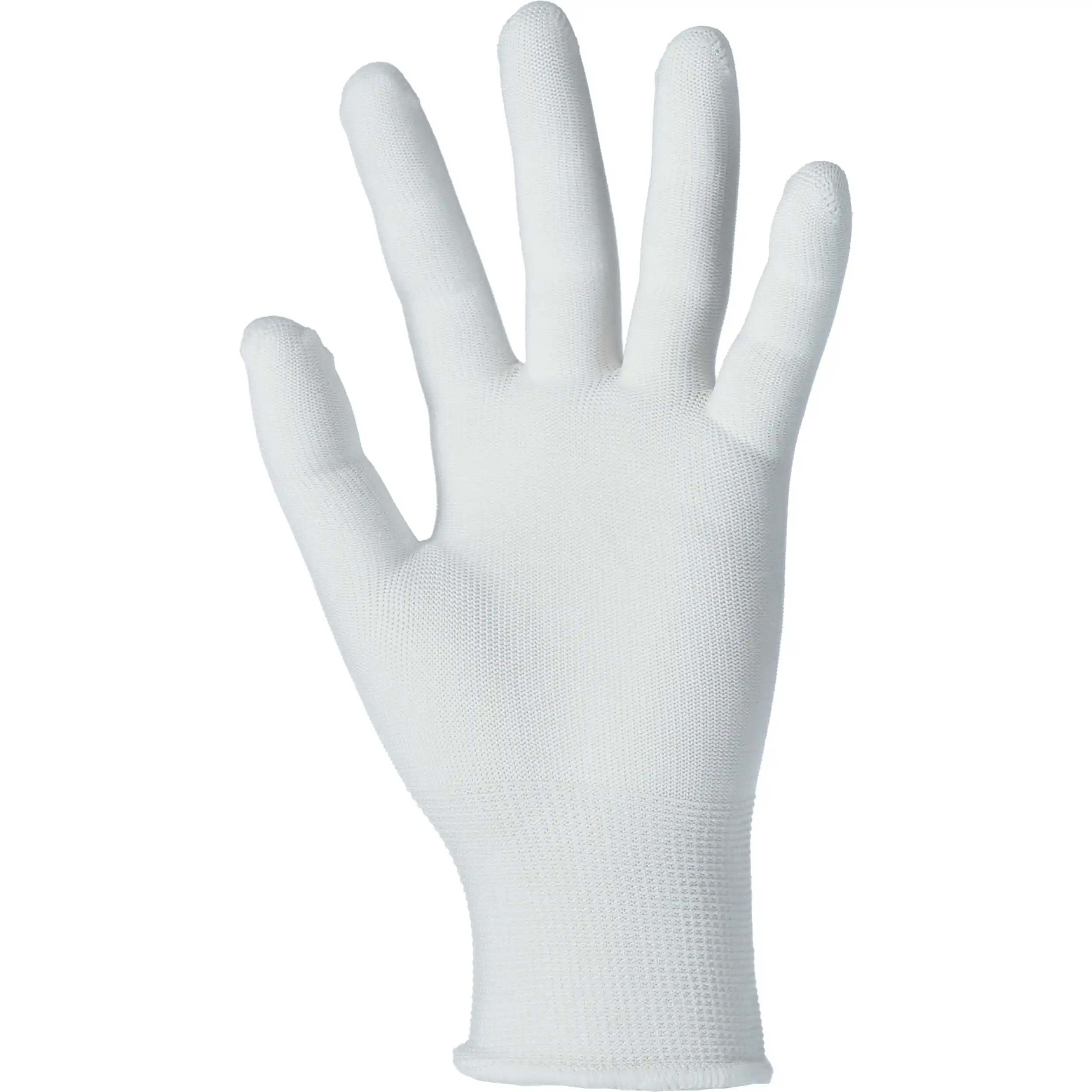 Nylon Montagehandschuhe "6220" weiß ohne Beschichtung in 9 (L) - Thumbnail 2