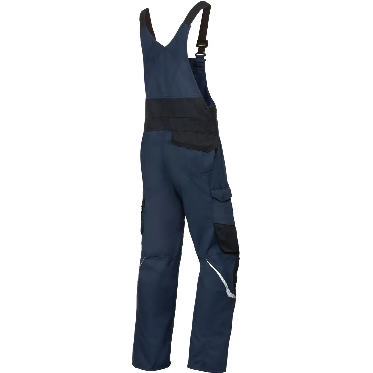 Multinorm Latzhose Kl. 2 "2437-581" Multi Protect Plus nachtblau in 48 - kurz - Thumbnail 2