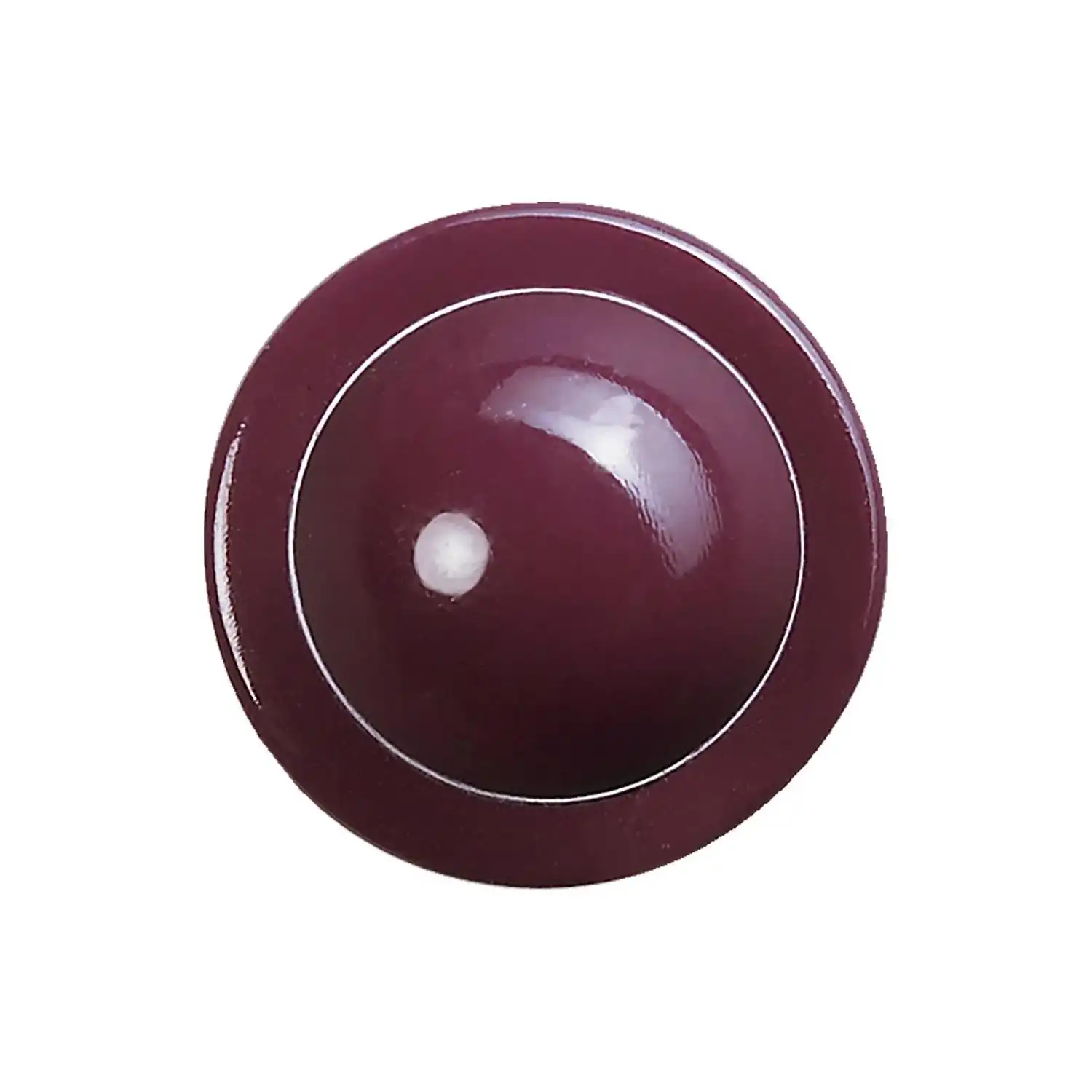 Kugelknöpfe "5900" in bordeaux - Thumbnail 1