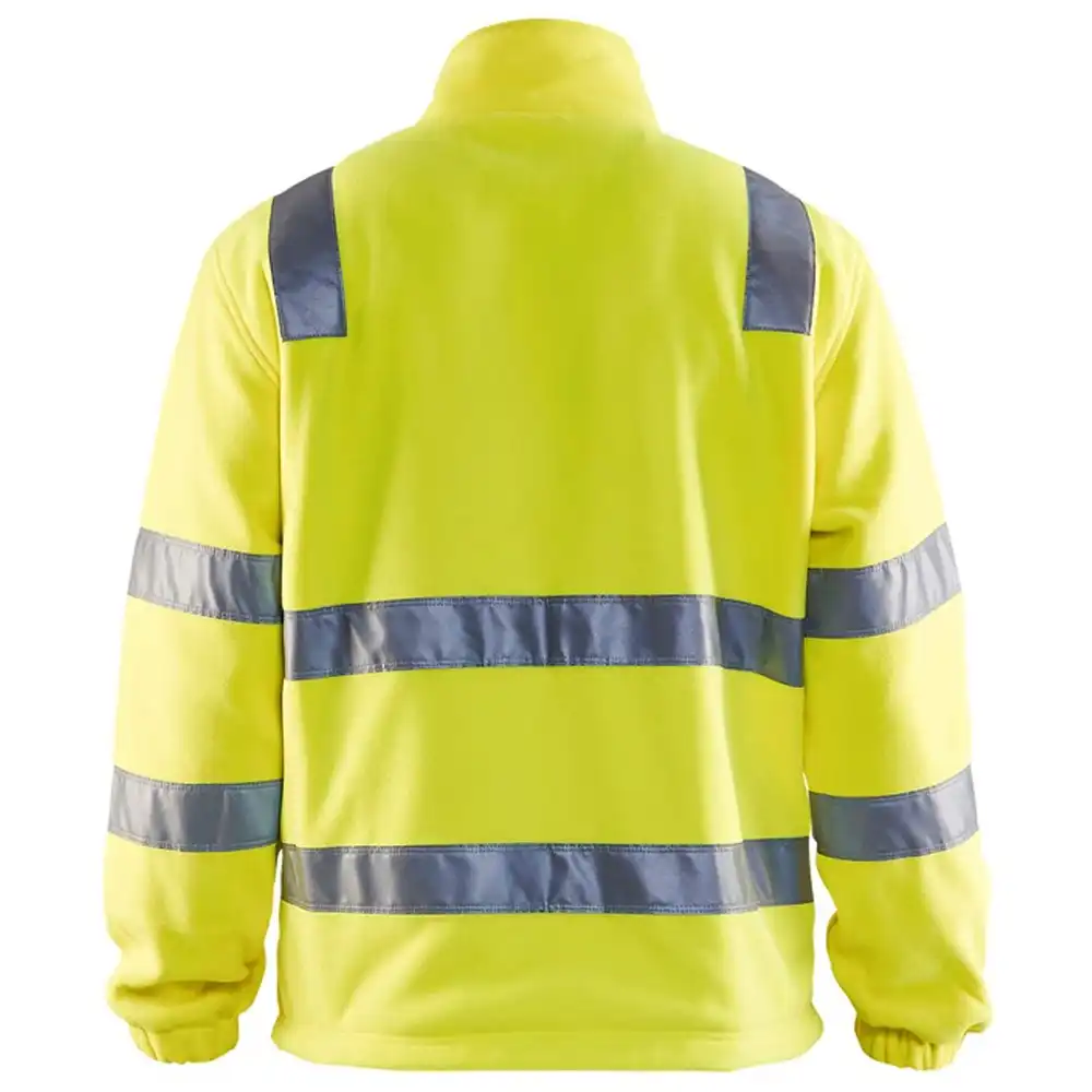 Warnschutz-Fleecejacke "4853" in gelb, 3XL - Thumbnail 2