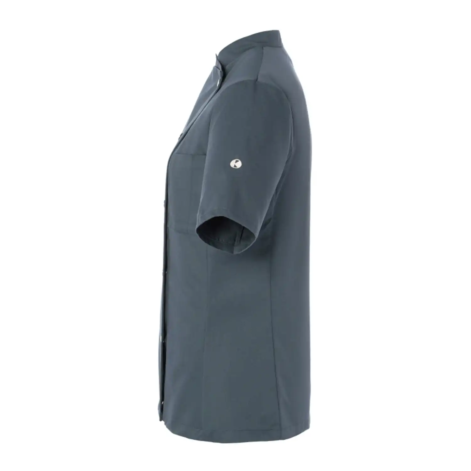 Damen Kochjacke Greta "JF 4" in anthrazit, 48 - Thumbnail 3