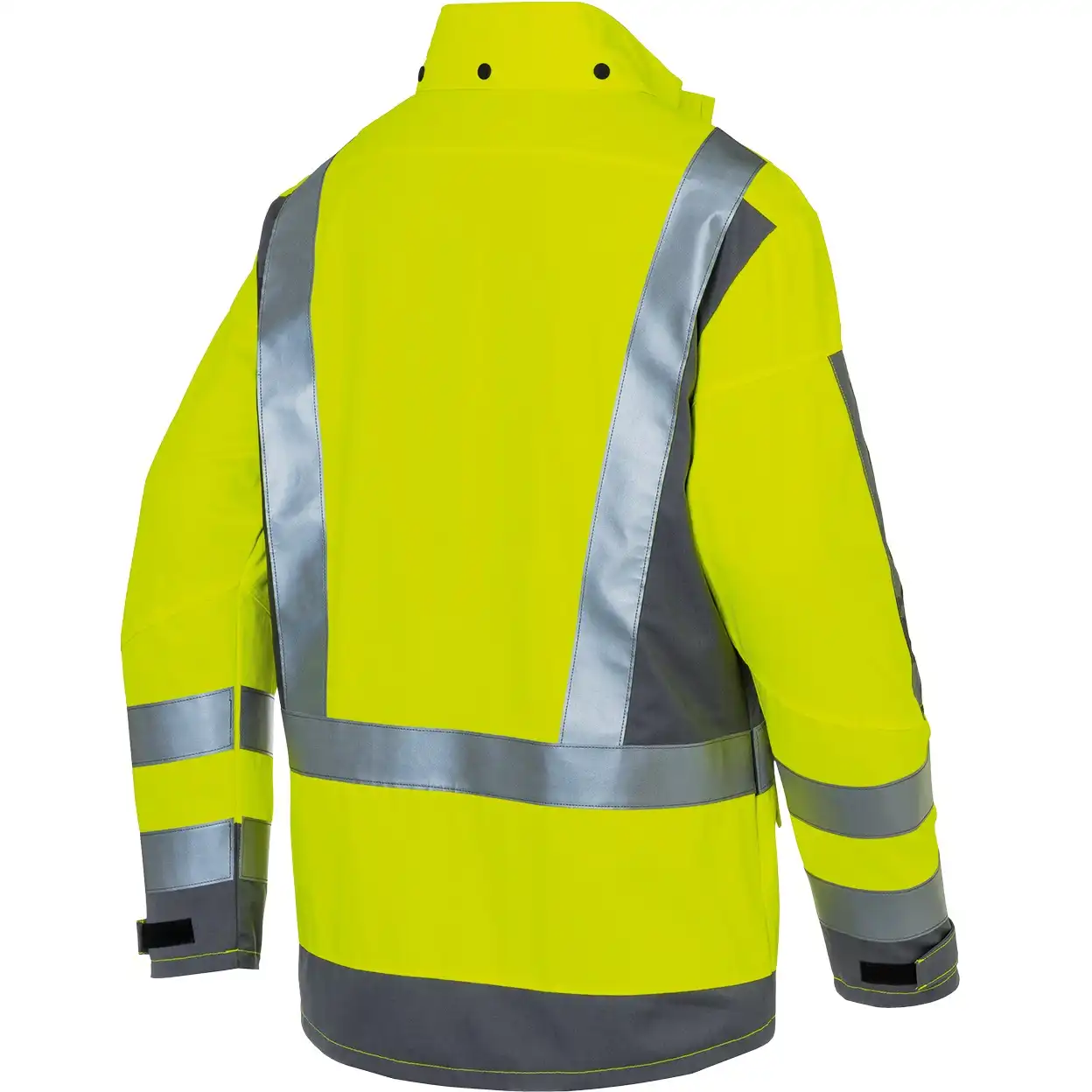 Multinorm Wetterjacke "PROTECTIQ HIGH VIS" arc2 in warngelb/anthrazit, 3XL - Thumbnail 2