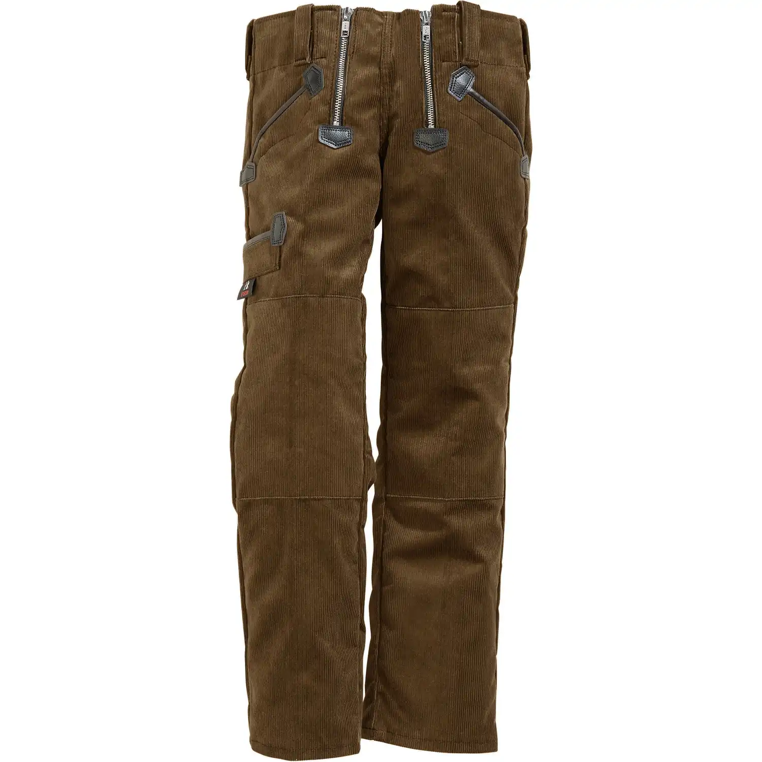 Kinder-Zunfthose Zwirn-Feincord "AUGUST" in olive, 116 - Thumbnail 1