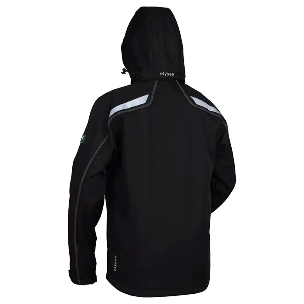 Softshelljacke "ETA"schwarz in 4XL - Thumbnail 2