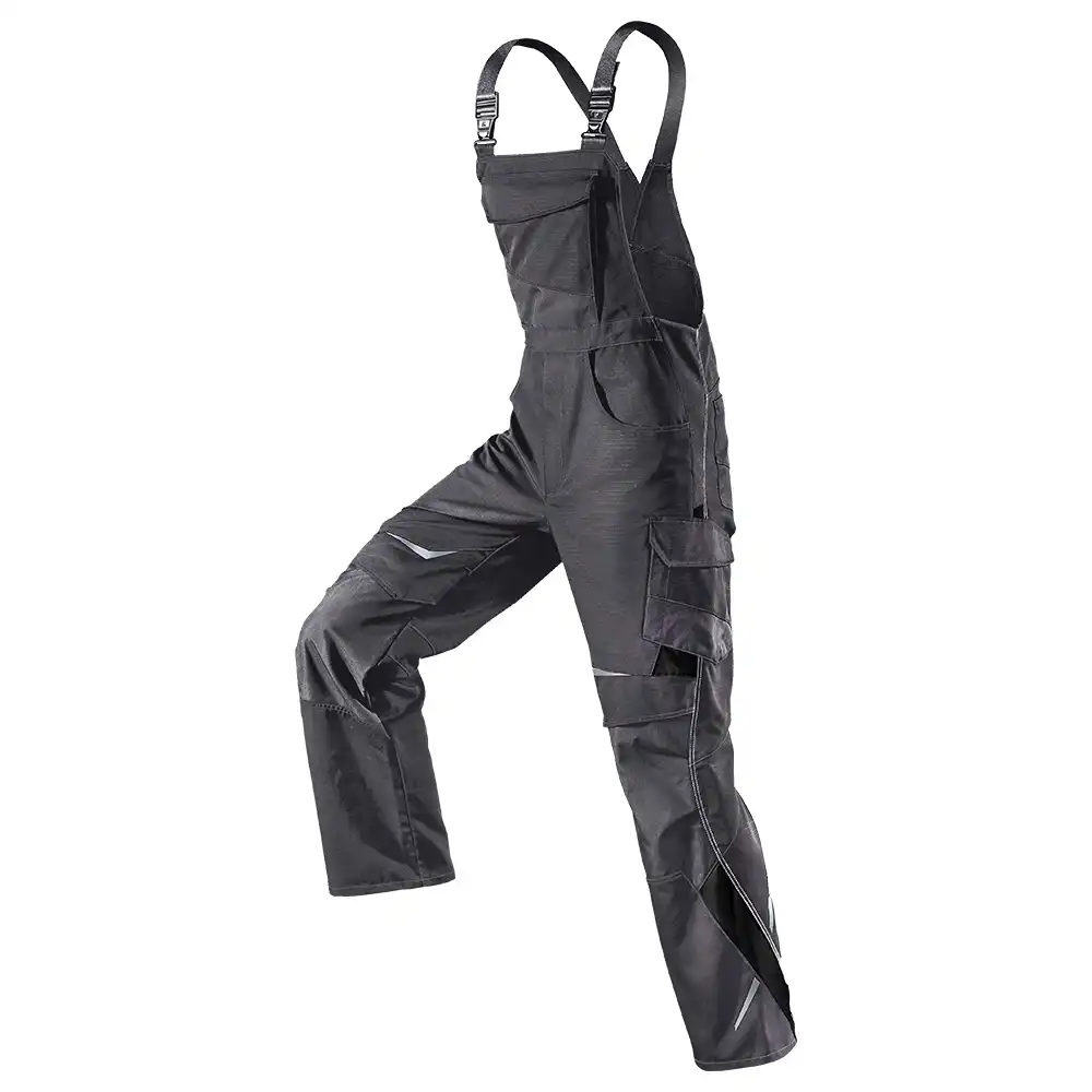 Latzhose "PULSSCHLAG" in anthrazit/schwarz, 106 - Thumbnail 1