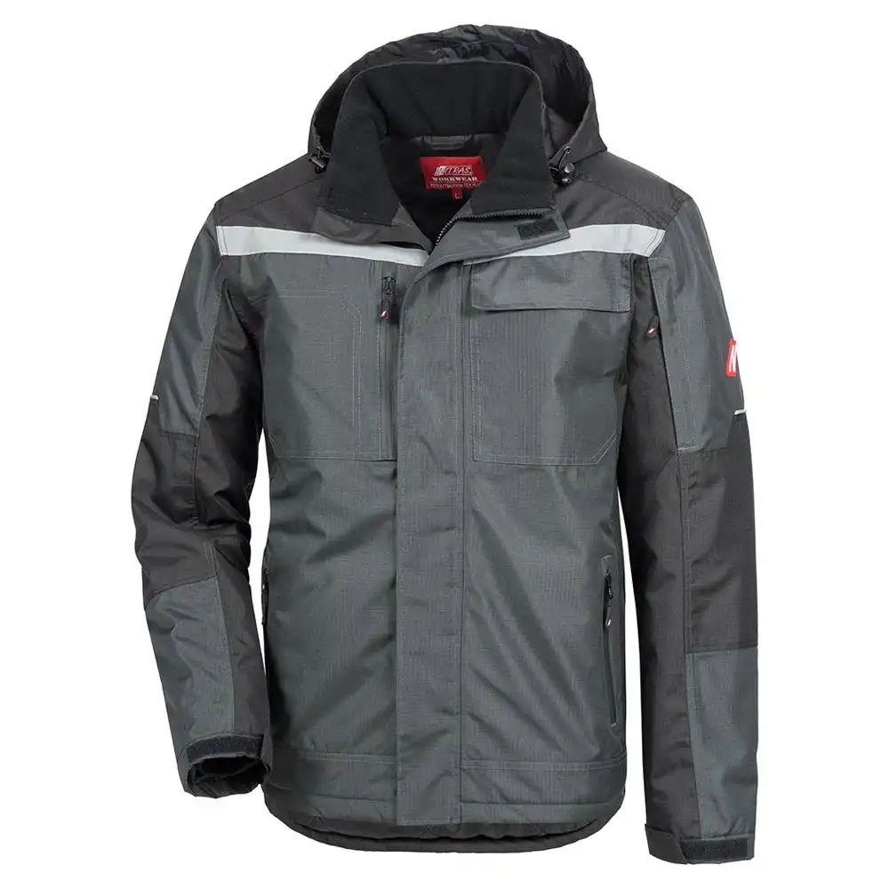 Winterparka "MOTION TEX PLUS" in grau, L - Thumbnail 1