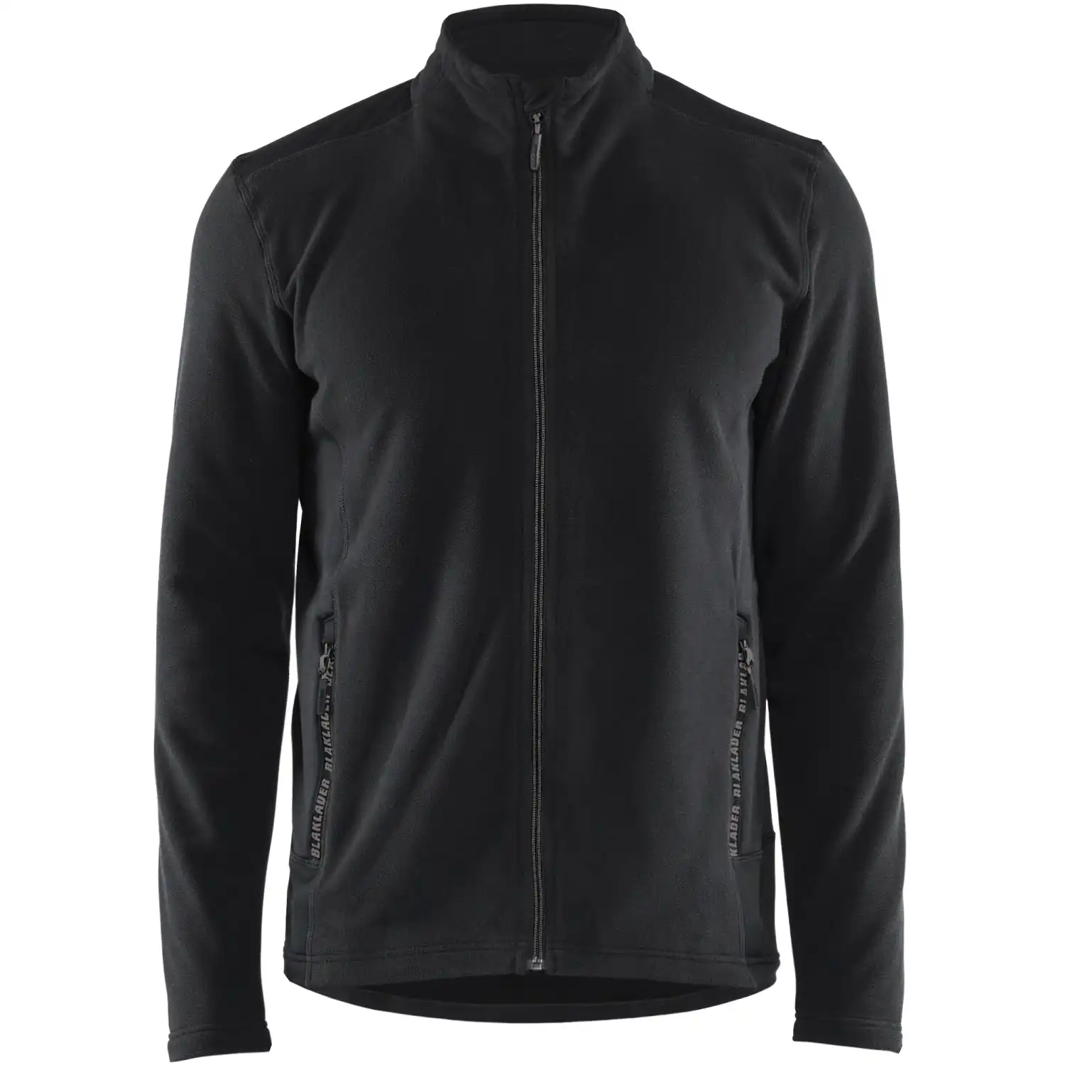 Microfleecejacke "4765" Unite in schwarz/mittelgrau, XS - Thumbnail 1