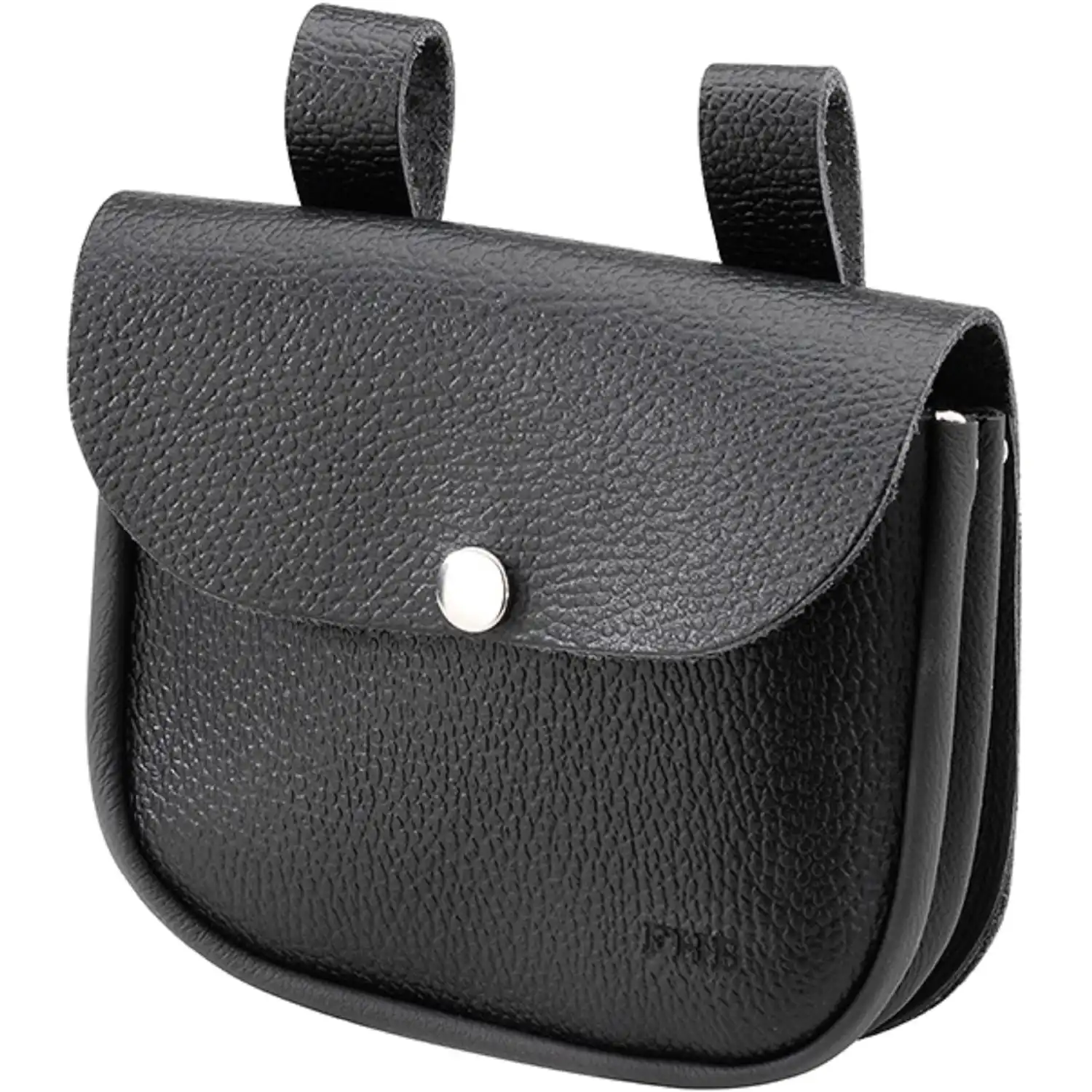 Nageltasche doppelt mit Klappe "GOTTFRIED" schwarz - Bild 1