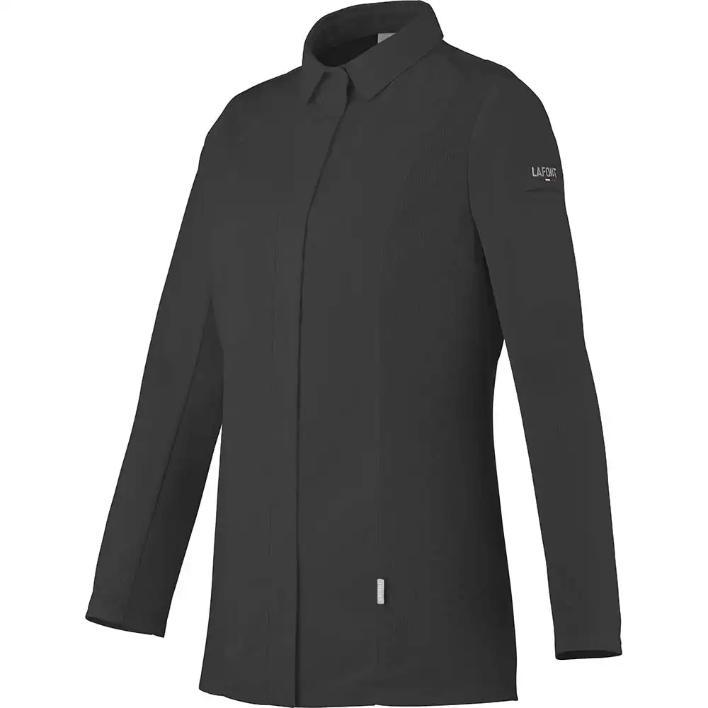 Damen Kochjacke "CHIVES2" in schwarz, L - Thumbnail 2