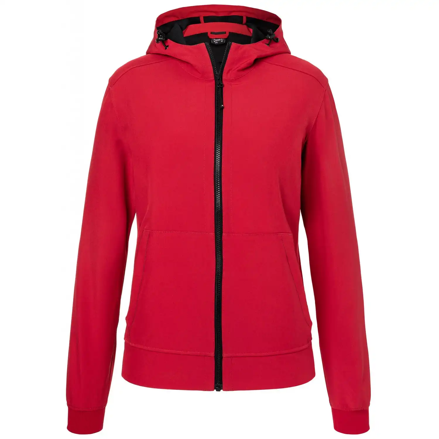 Damen Softshell Kapuzenjacke "JN1145" in red/black, L - Thumbnail 1