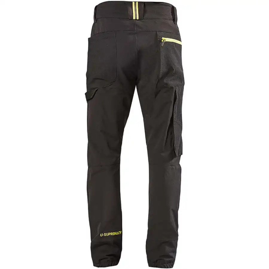 Stretch Servicehose "HORIZON" U-Supremacy in black carbon, L (DE size: M) - Thumbnail 2