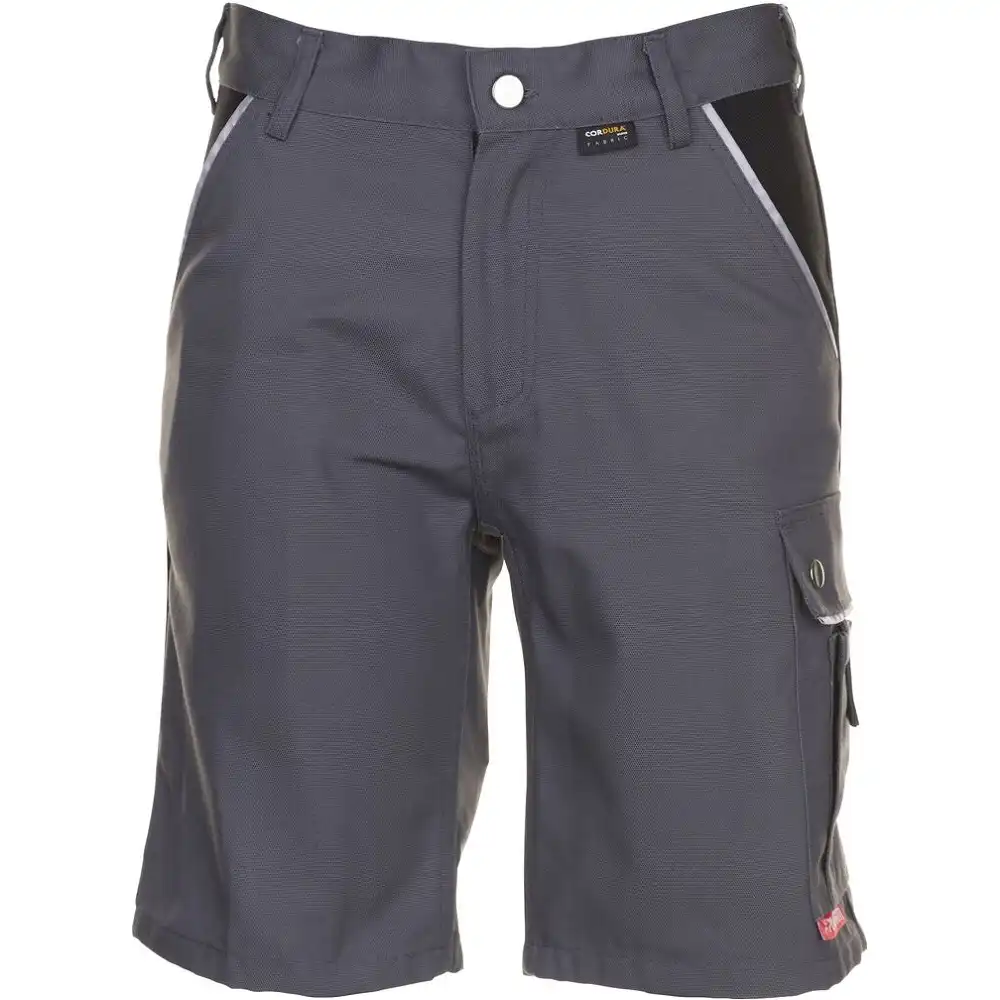 Shorts "CANVAS 320" in grau/schwarz, XL - Bild 1