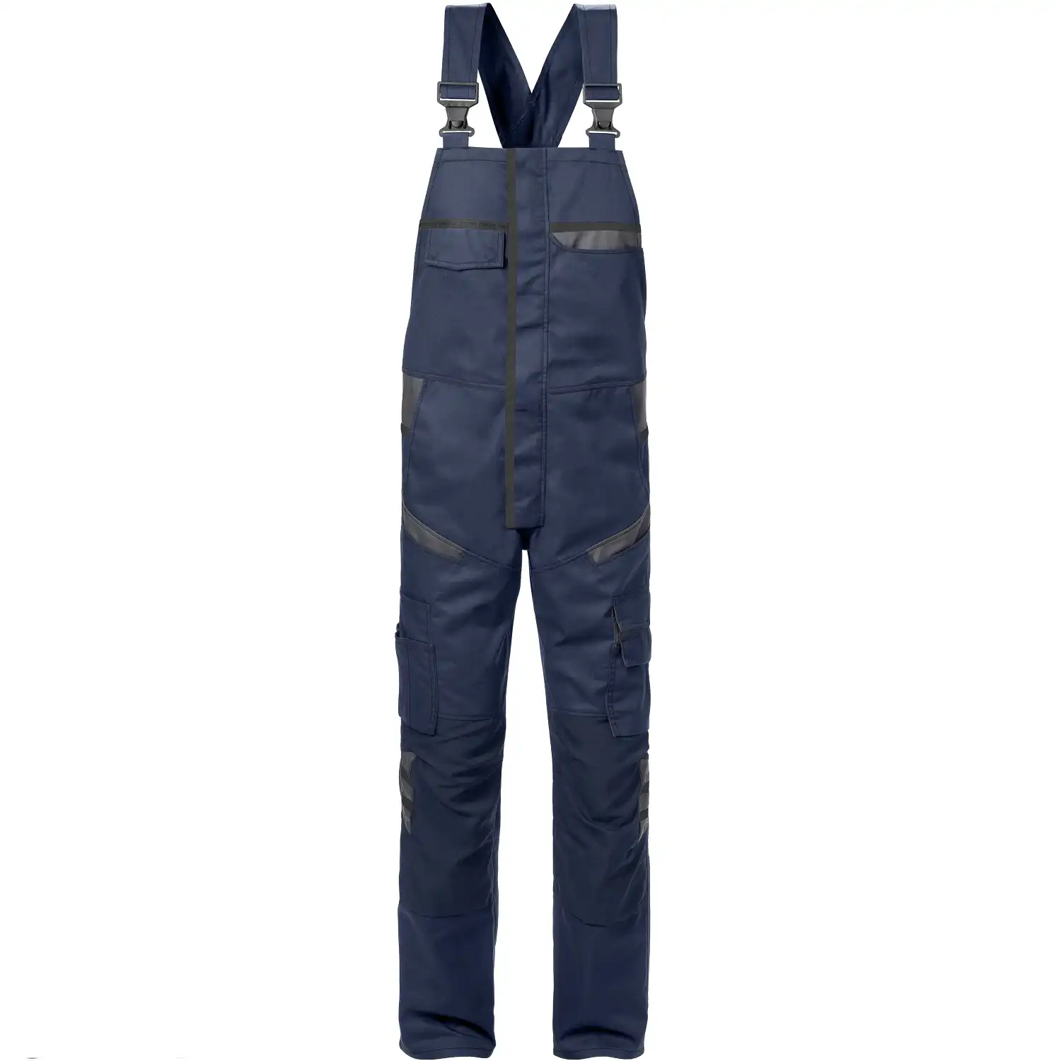 Latzhose "1555 STFP" Fusion Skarup in marine/grau, C44 - Thumbnail 1