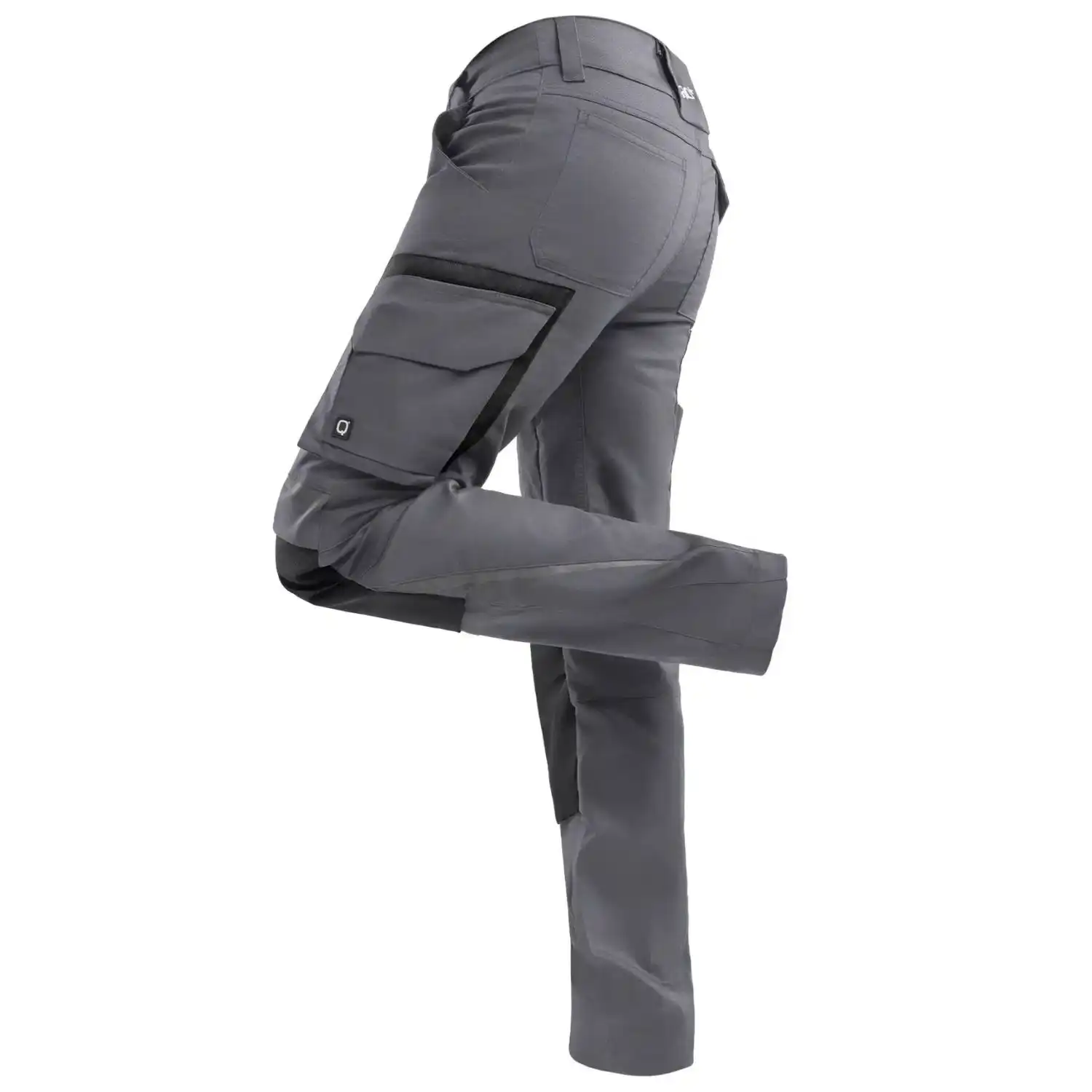 Stretch Bundhose "PRO+" in grau/schwarz, 48 - Thumbnail 3