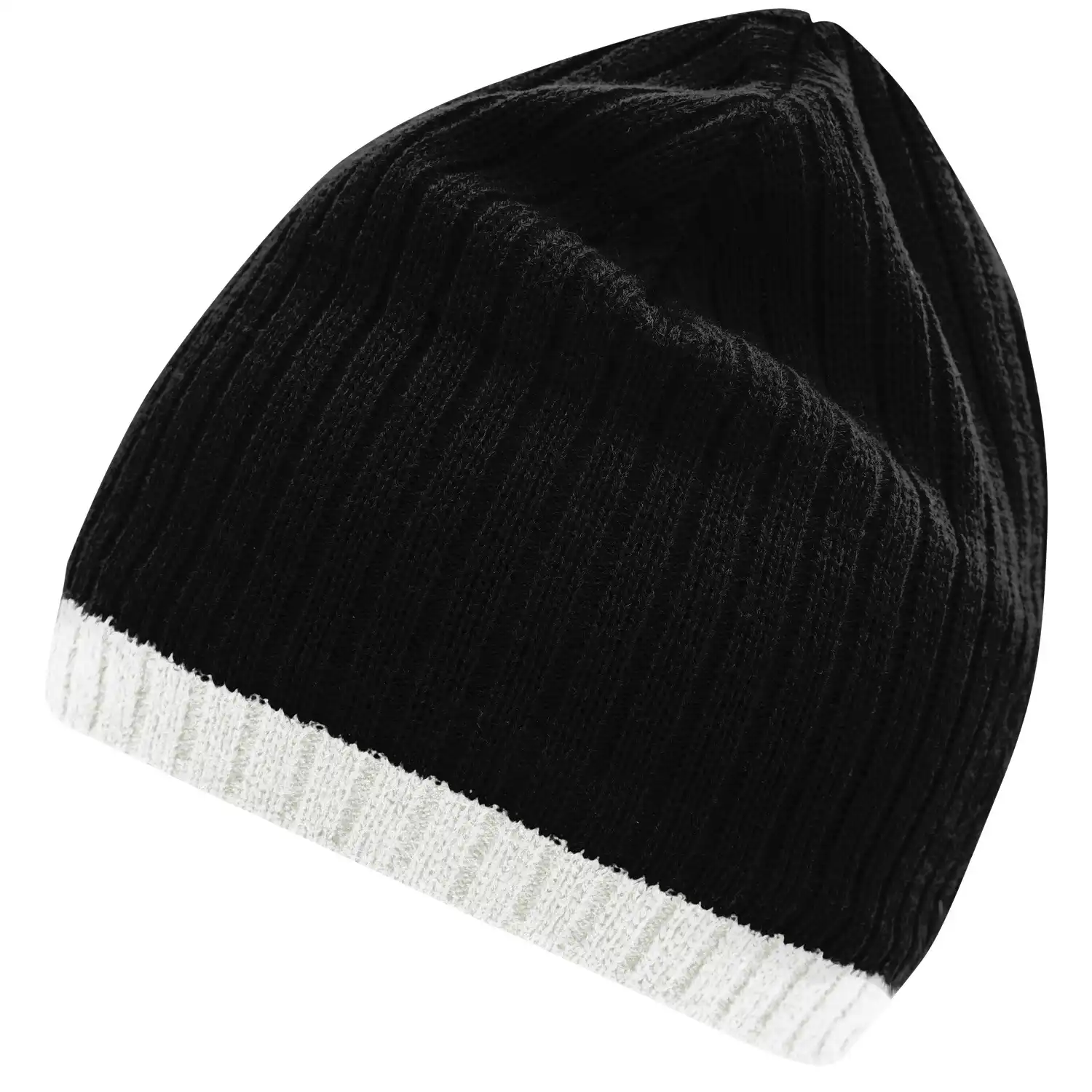 Strickmütze "MB7102" in black/off-white - Bild 1