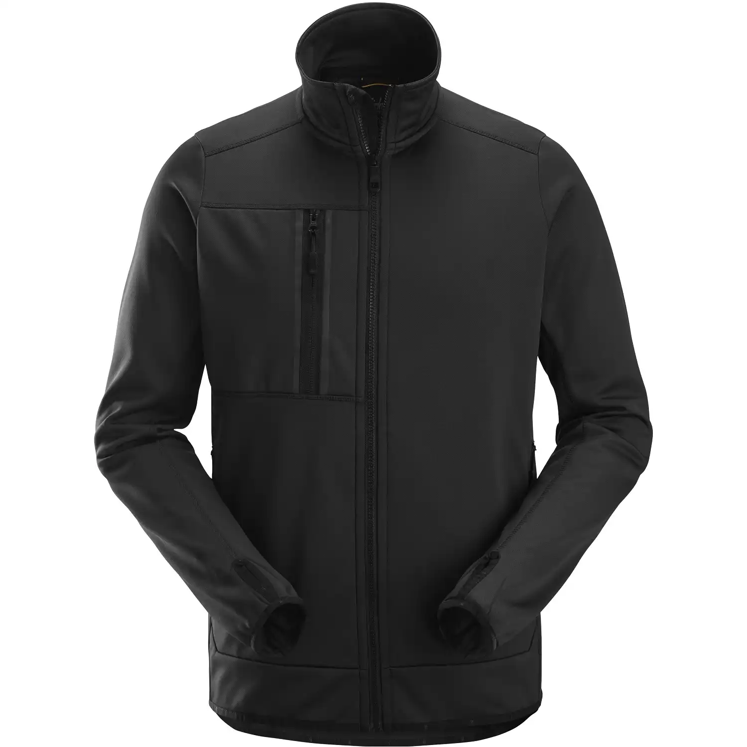 Fleecejacke "8059" AllroundWork in schwarz, L - Thumbnail 1