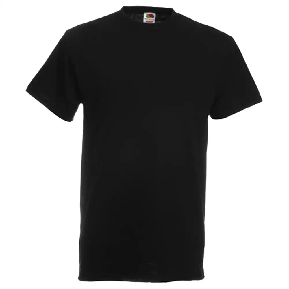 T-Shirt "F182" 100% Baumwolle Heavy Cotton in black, L - Thumbnail 1
