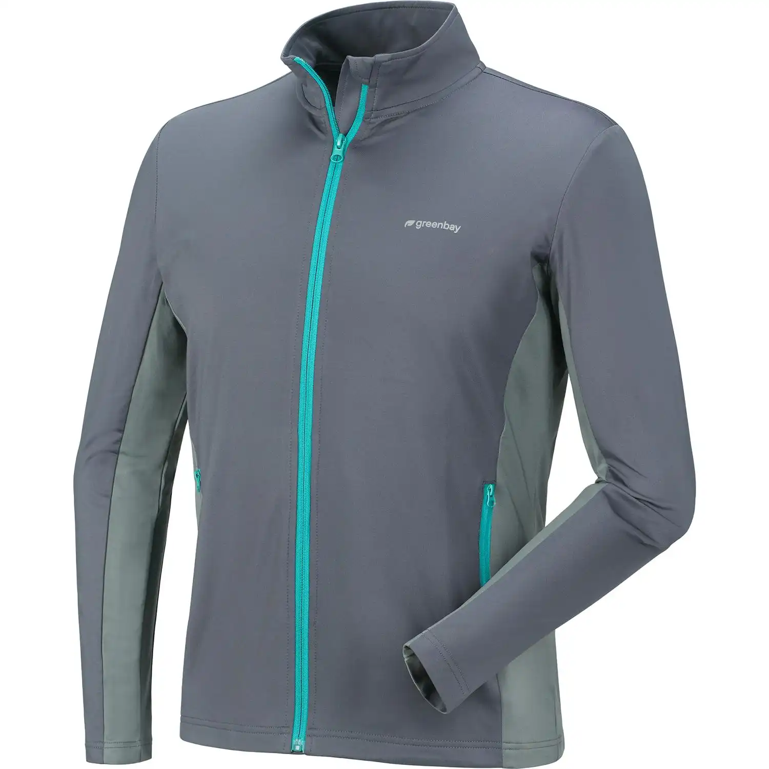 Softshelljacke "CERVINIA" in grau, L - Thumbnail 1