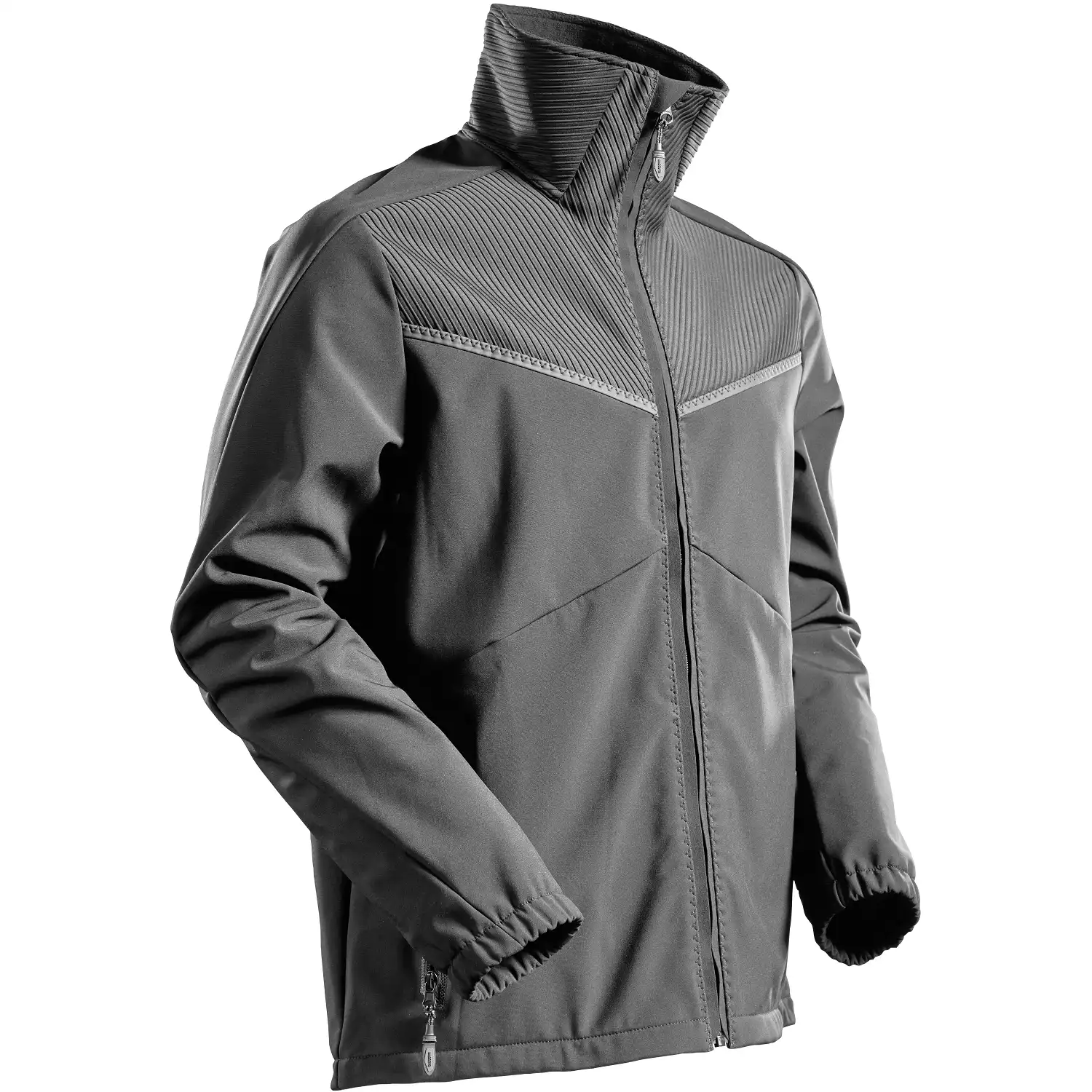 Softshelljacke "22302-649" Customized in anthrazit, XXL - Bild 1