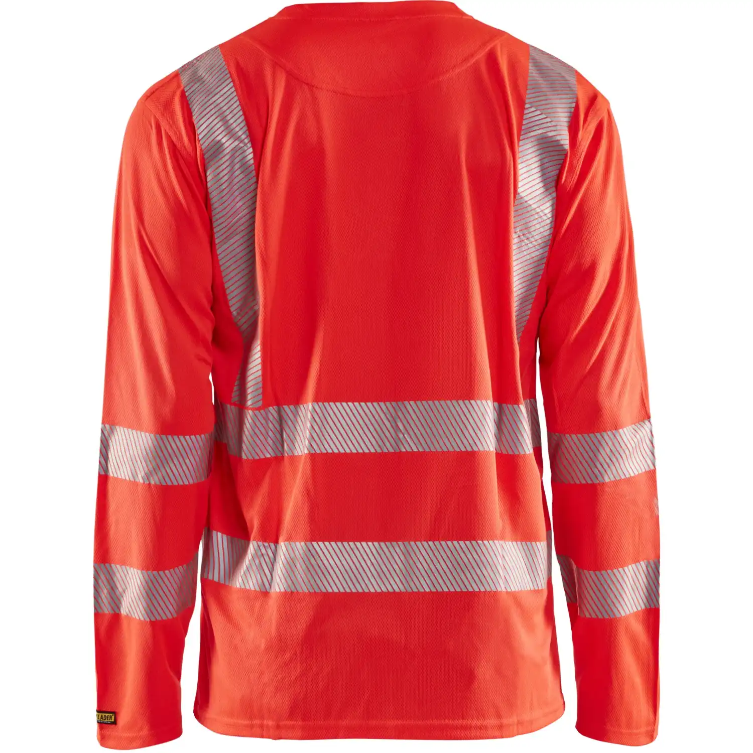 Warnschutz Langarm-Shirt "3385" UV-Schutz in hellrot, 3XL - Thumbnail 2