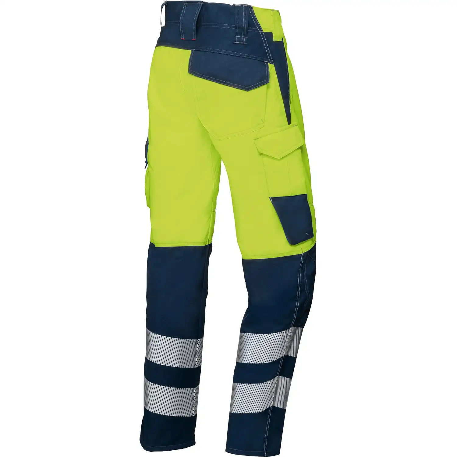 Multinorm Bundhose Kl. 1 "2206-590" Multi Protect Plus gelb/nachtblau in 48 - Thumbnail 2