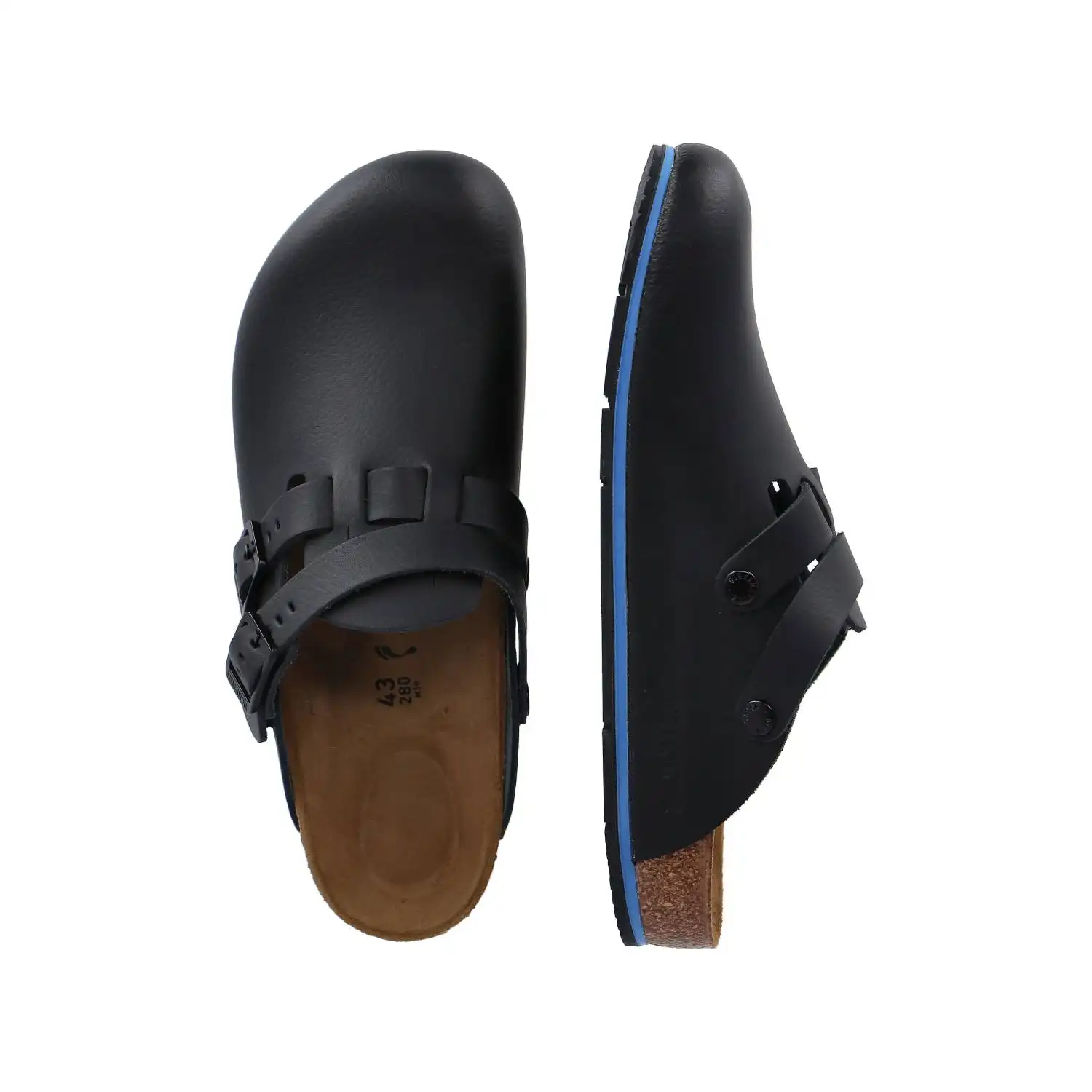 Clogs "Kay PRO" schmal schwarz in 43 - Thumbnail 3