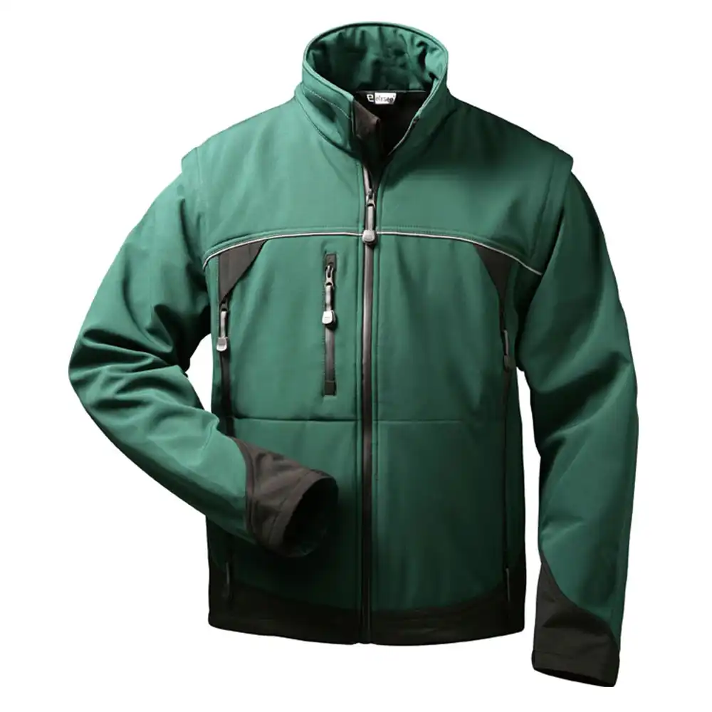 Softshelljacke 2-in-1 "SIGMA"grün in XL - Thumbnail 1