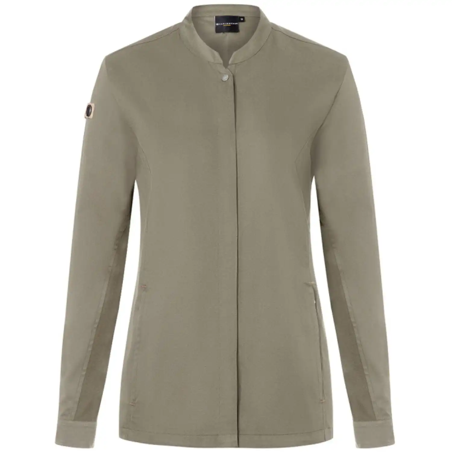 Damen Kochjacke "JF 26" in salbei, 38 - Thumbnail 1