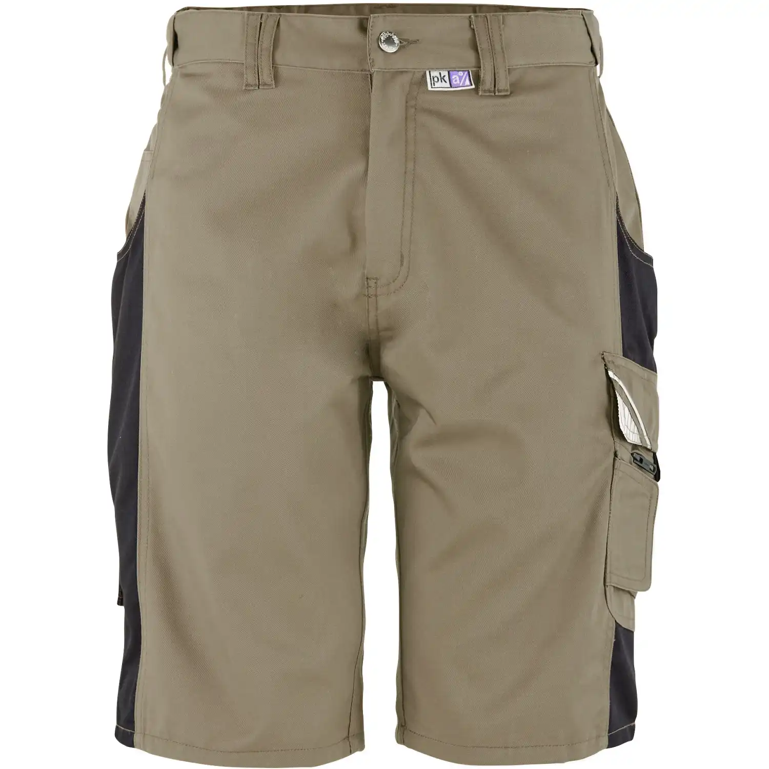 Shorts "BESTWORK NEW" in khaki/Schwarz, 52 - Thumbnail 1