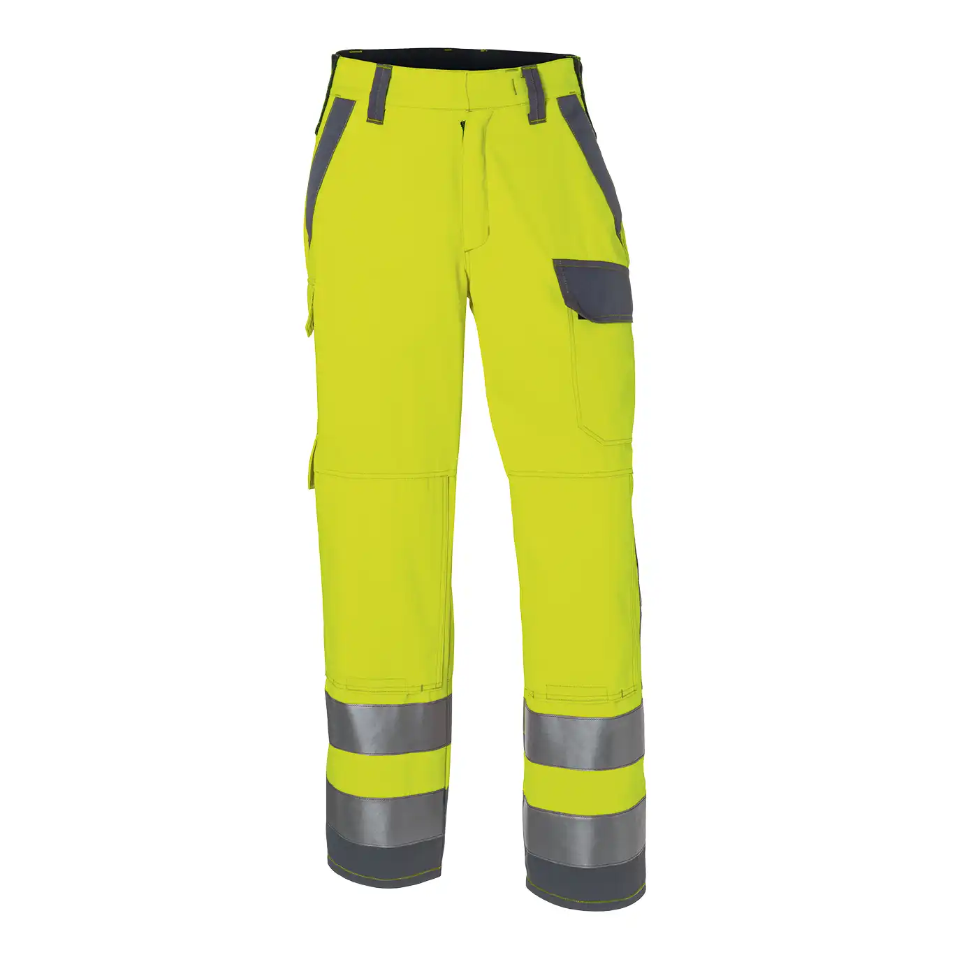 Multinorm Bundhose "PROTECTIQ HIGH VIS" arc1 in warngelb/anthrazit, 98 - Thumbnail 1
