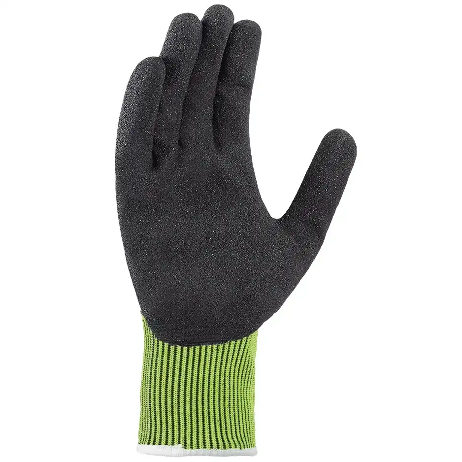 Schnittschutz Strickhandschuhe mit besandeter Nitrilbeschichtung in 7 (S) - Thumbnail 2