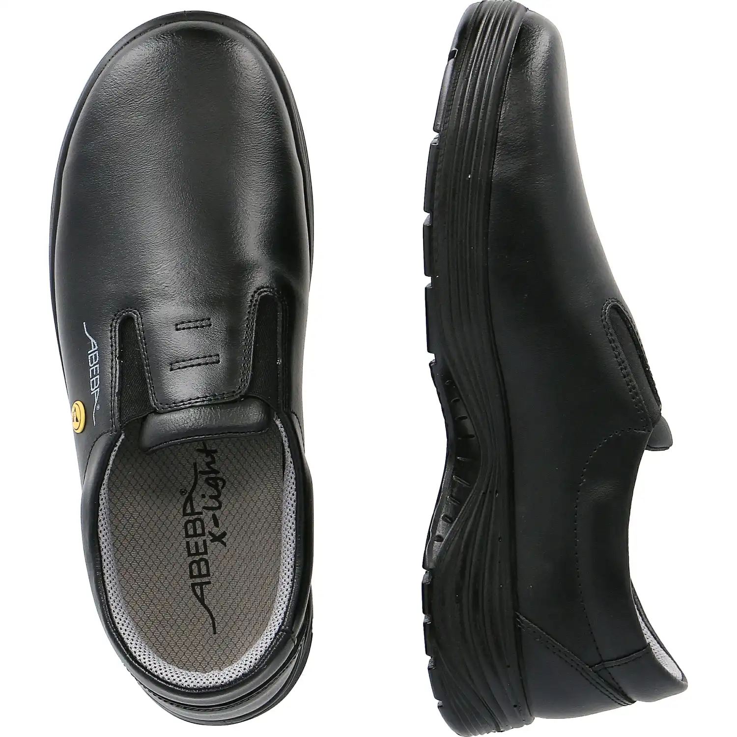 Berufsslipper O2 "7131137" ESD X-Light schwarz in 44 - Thumbnail 2