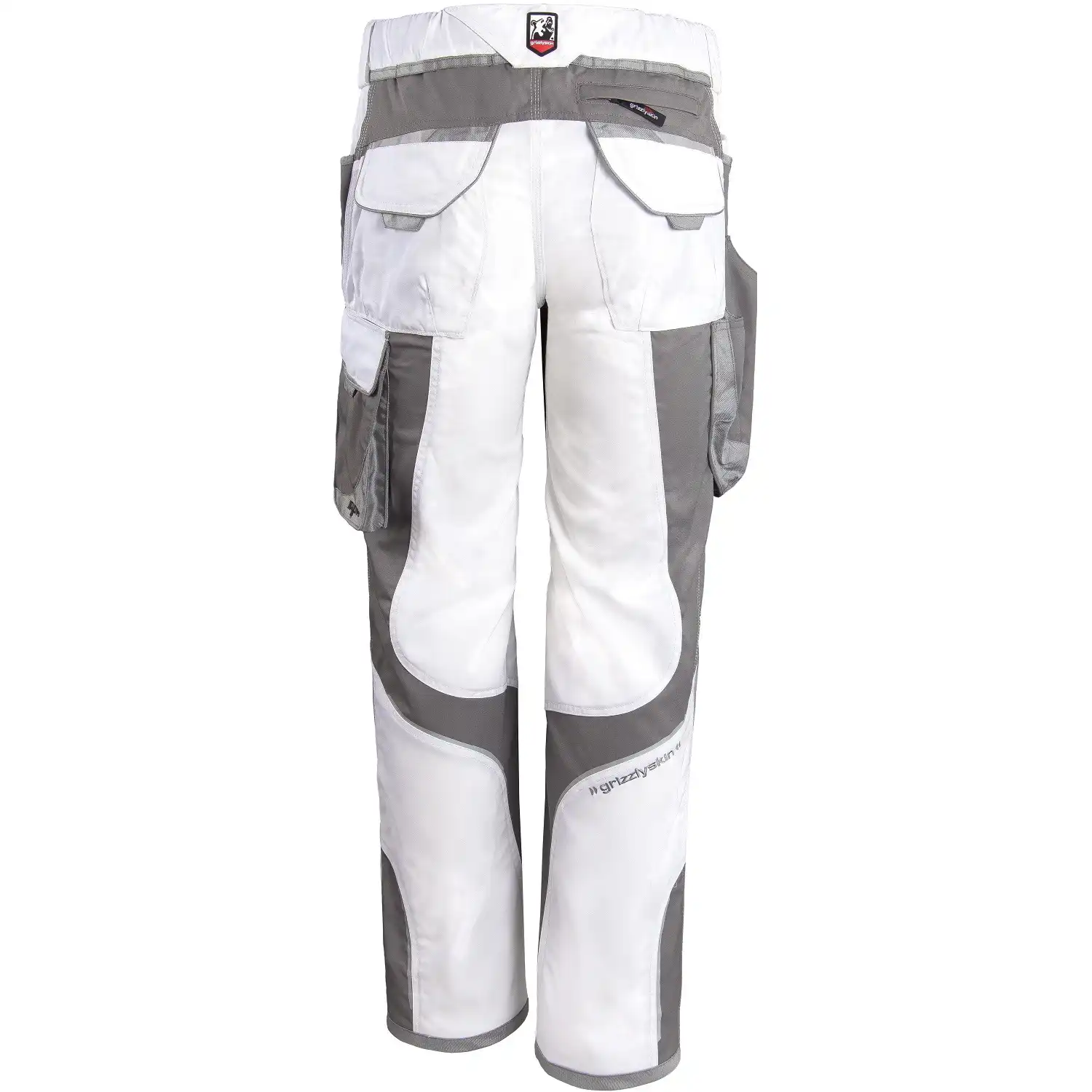 Bundhose "IRON" in weiß/grau, N54 - Thumbnail 2