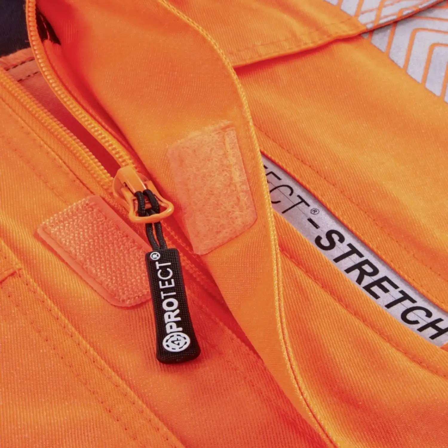 Warnschutz Bundjacke "Kentucky" in leuchtorange/grau, L - Thumbnail 3
