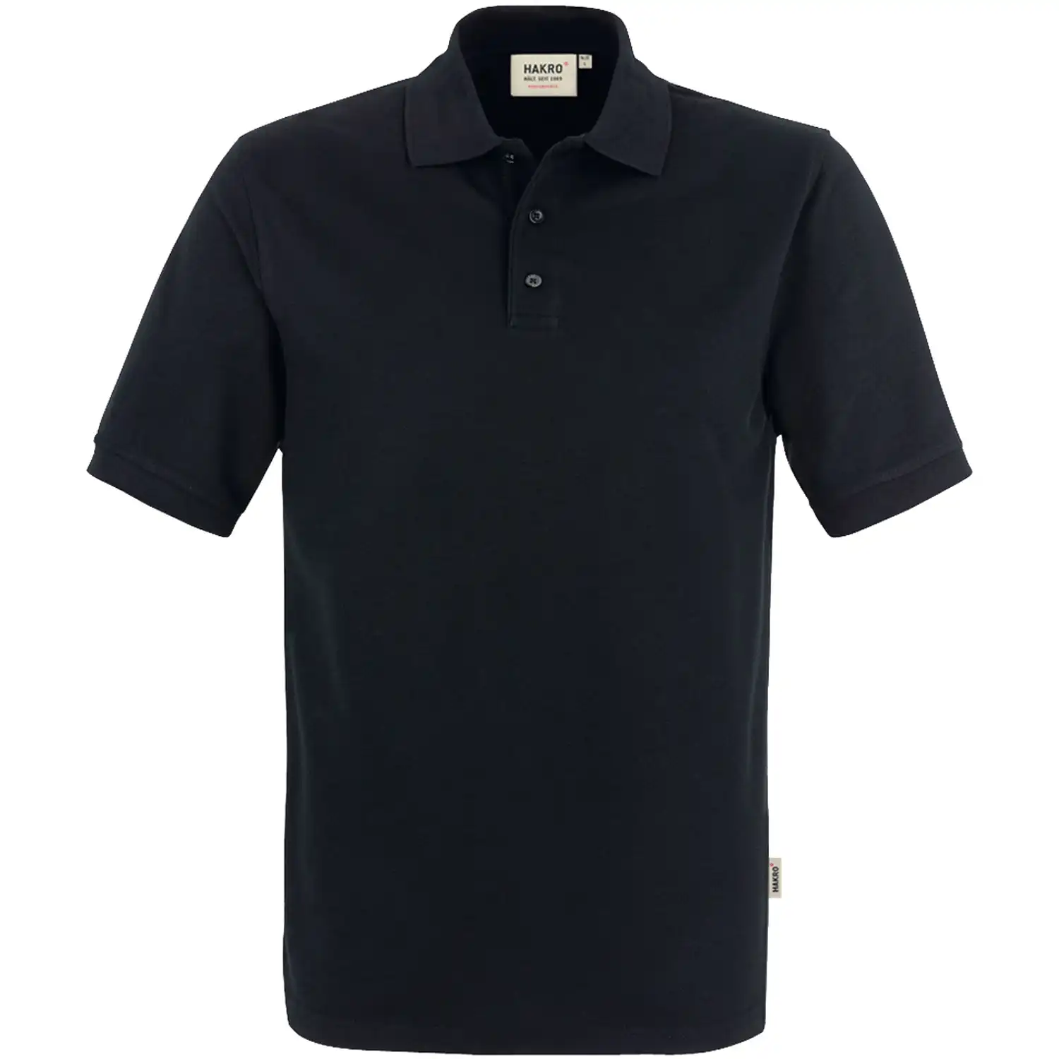 Polo-Shirt "PERFORMANCE" 816 in schwarz, L - Bild 1
