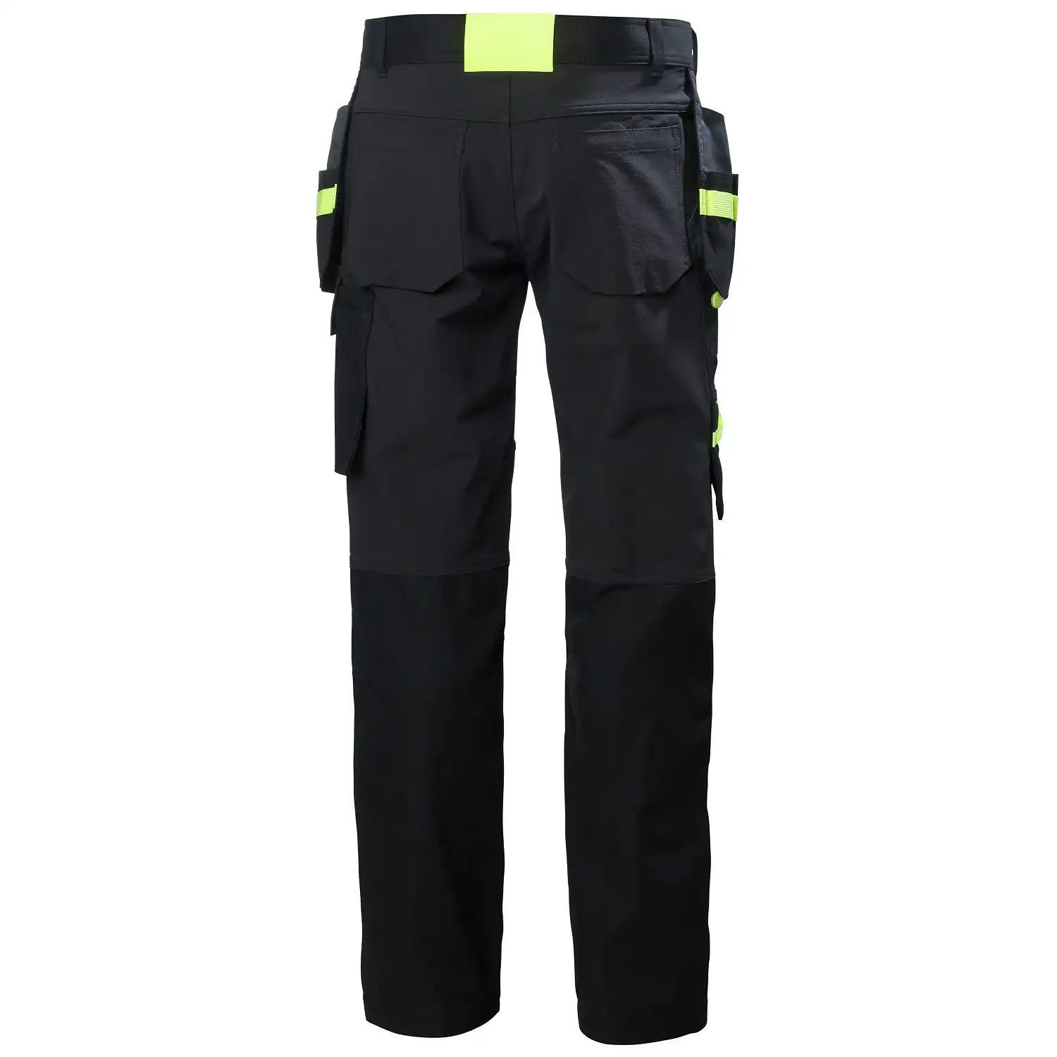 Stretch Handwerkerhose "OXFORD 4X" in schwarz/dunkelgrau, C146 - Thumbnail 2