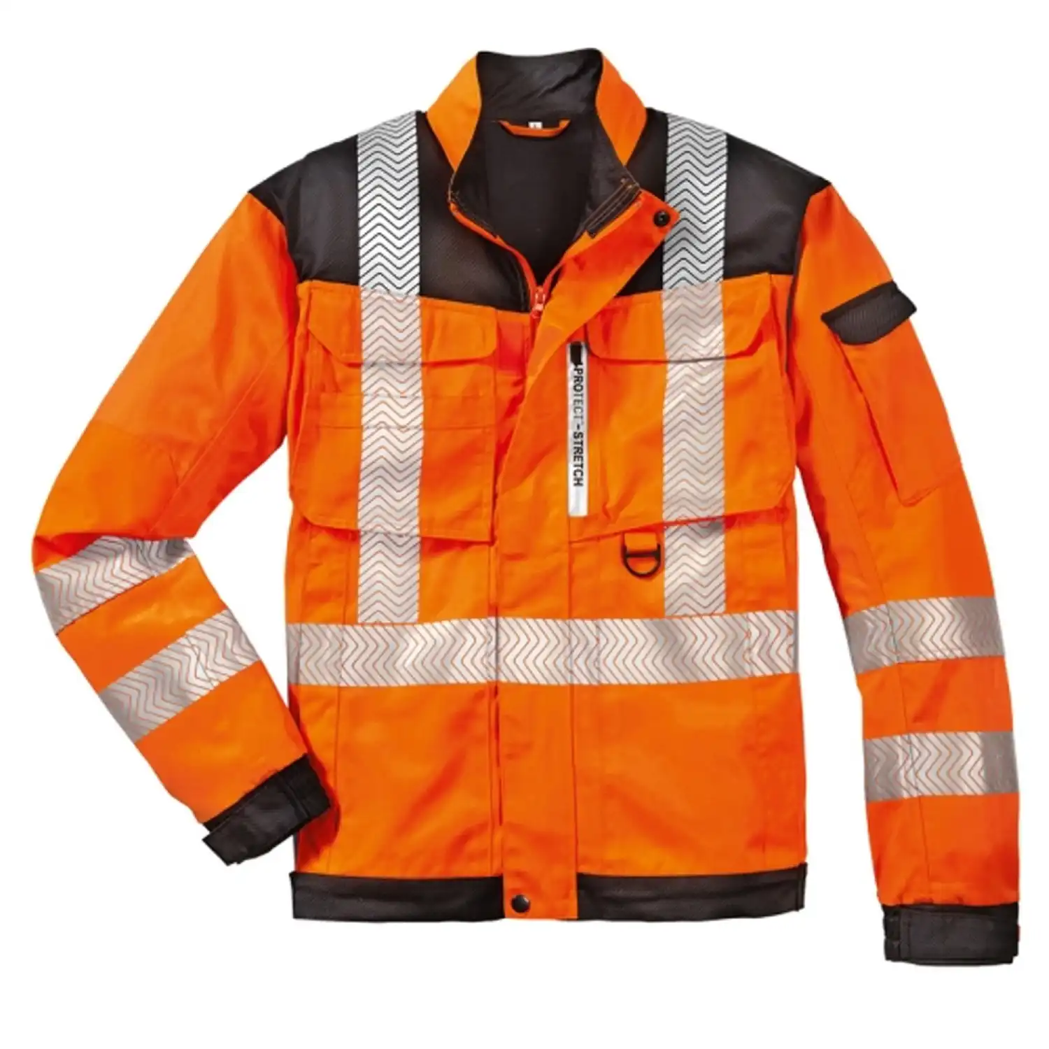 Warnschutz Bundjacke "Kentucky" orange in 6XL - Bild 1
