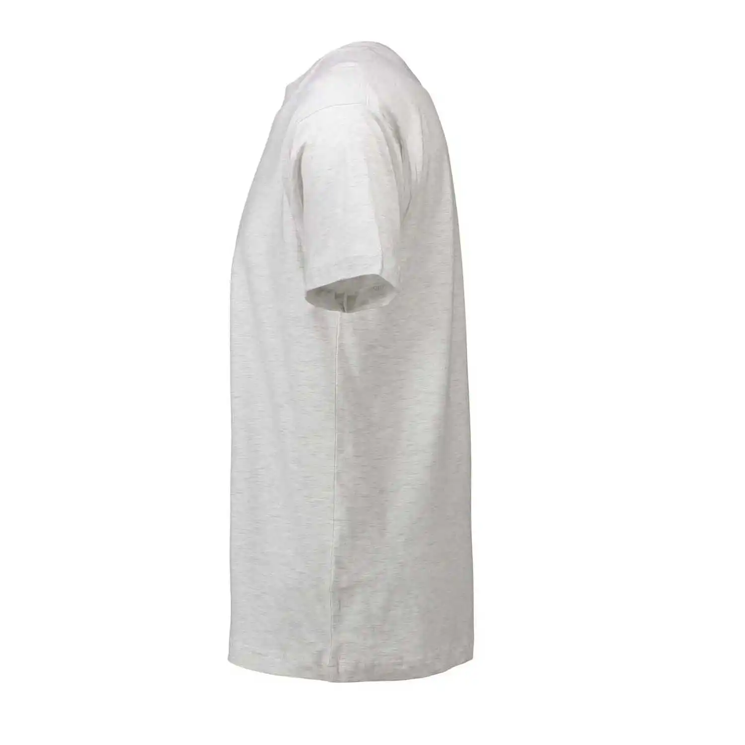 T-Shirt "5016" ID0510 in weiß-meliert, S - Thumbnail 3