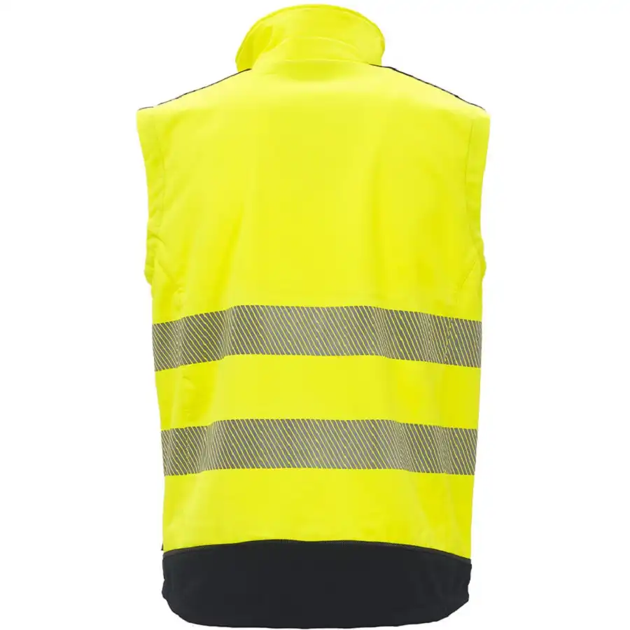 Warnschutz Softshellweste "DANY" Hi-Light in yellow, S (DE size: XS) - Thumbnail 2