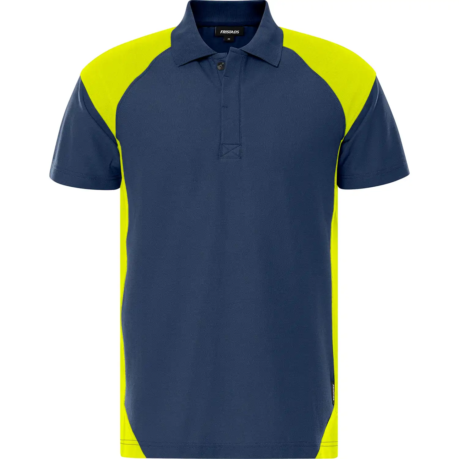 Polo-Shirt "7047 GPM" Skarup in marine/gelb, XS - Thumbnail 1